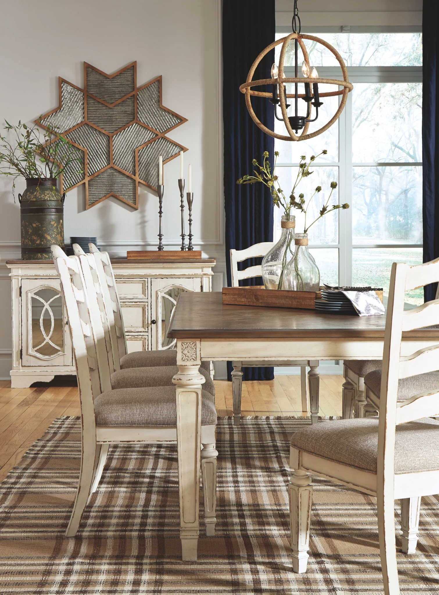Realyn - Chipped White - Rect Dining Room Ext Table - Image 12