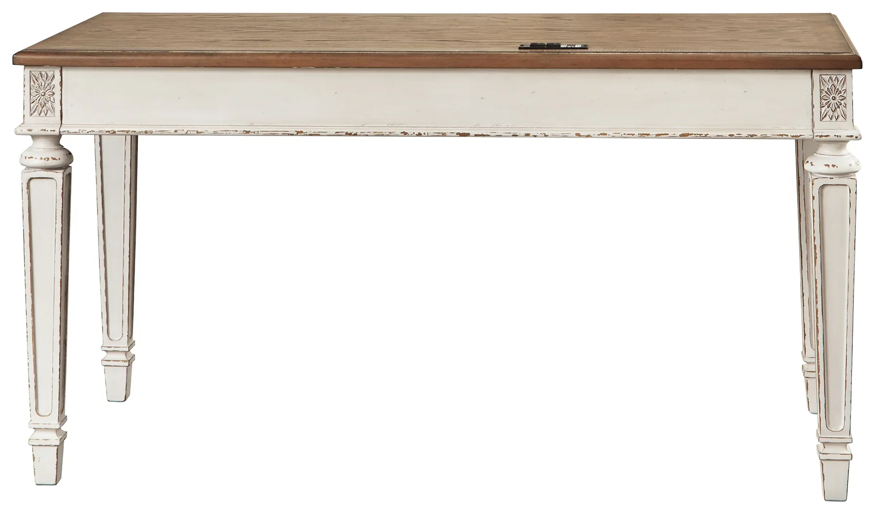 Realyn - Light Brown - Home Office Desk - Image 5