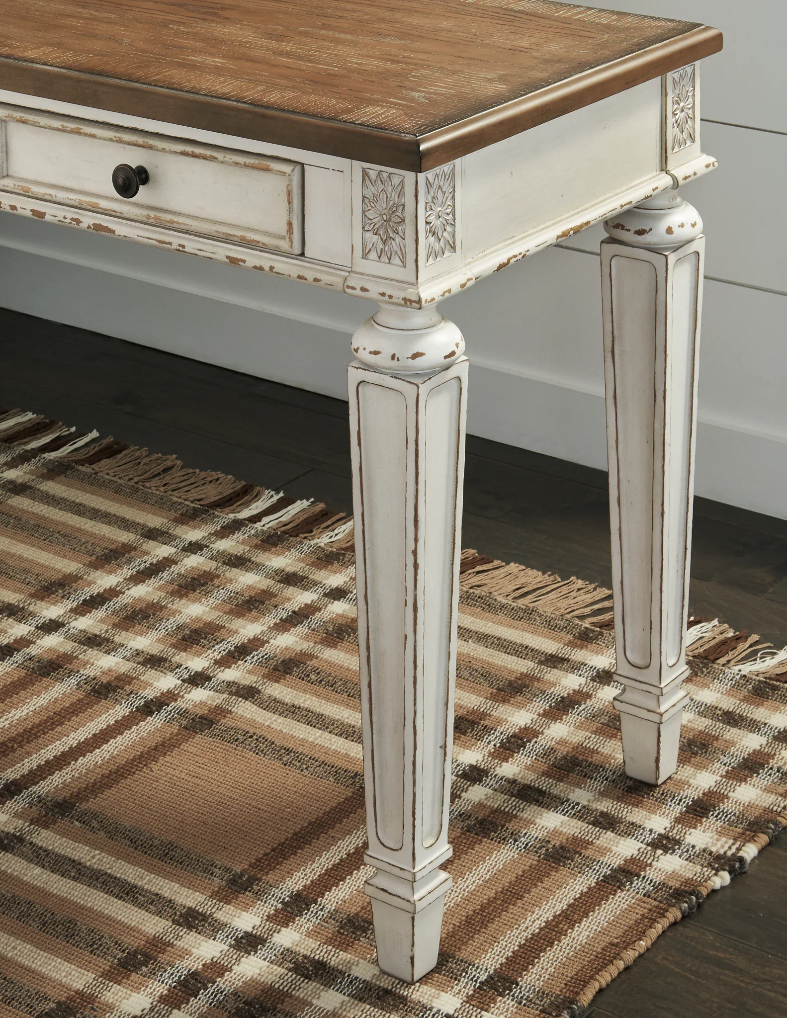 Realyn - Light Brown - Home Office Desk - Image 7