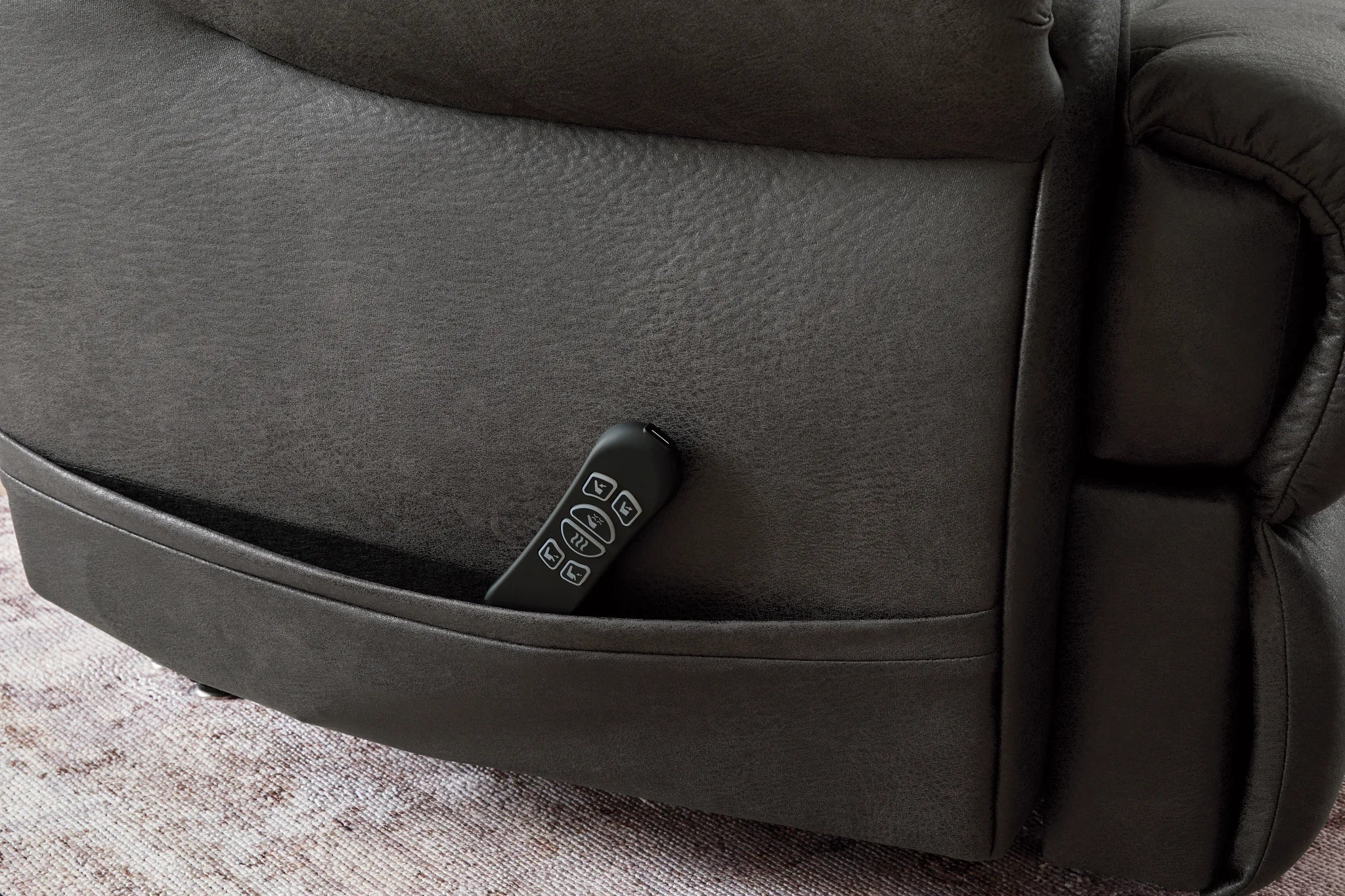 Revived and Restored - Power Lift Recliner - Granite - Image 10