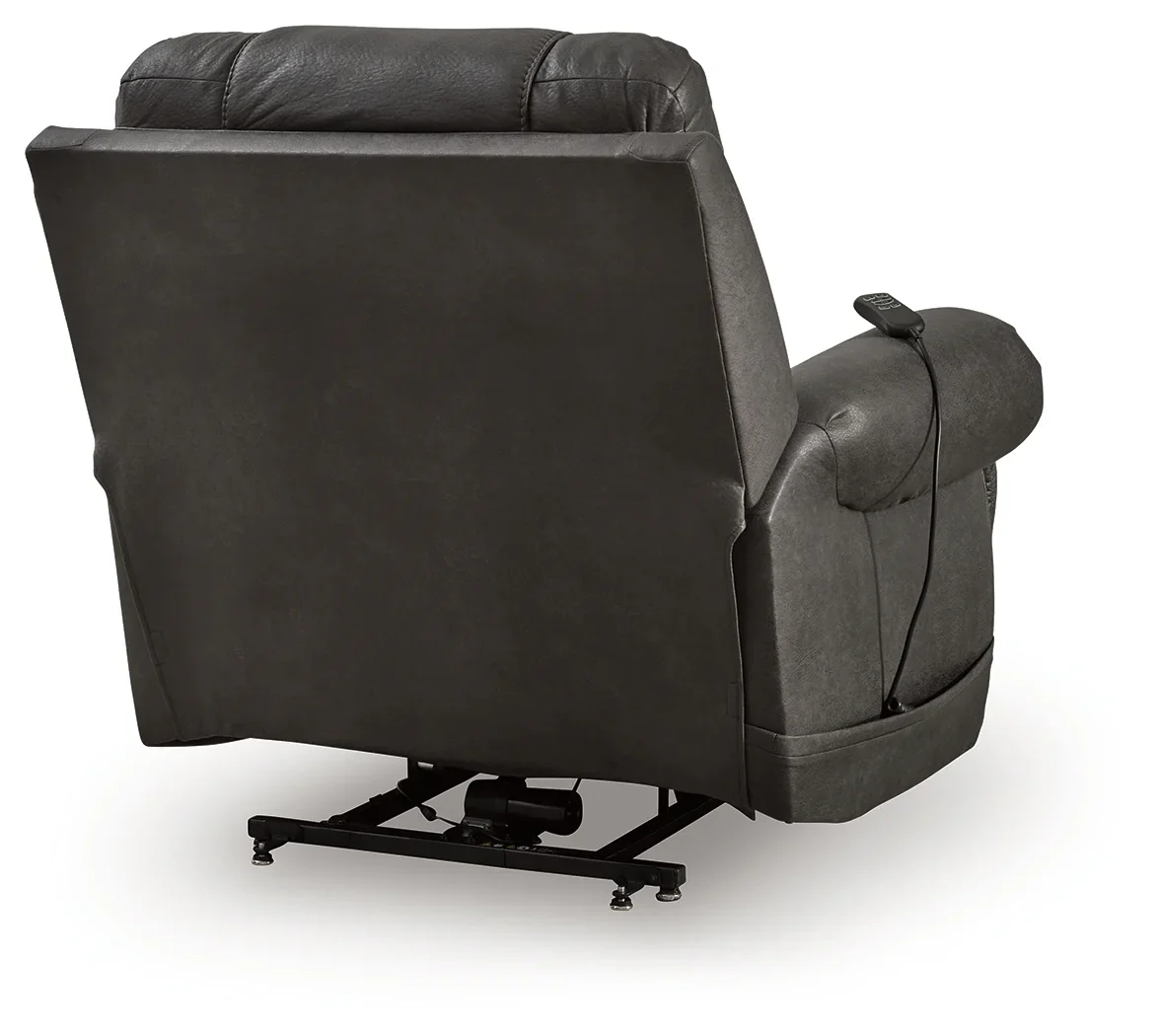 Revived and Restored - Power Lift Recliner - Granite - Image 7