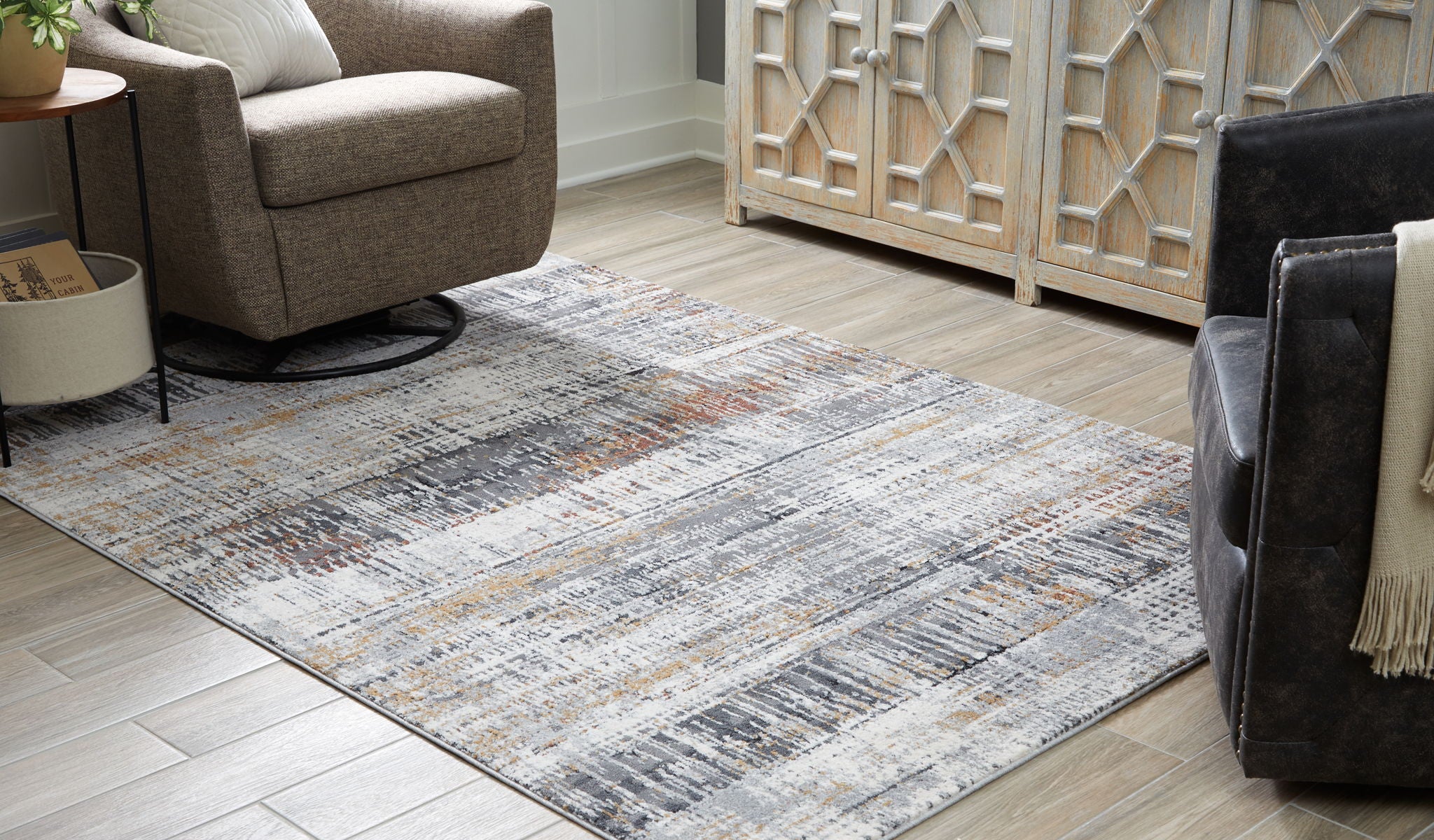 Rhettner - Multi - Medium Rug - 5' x 7' - Image 2