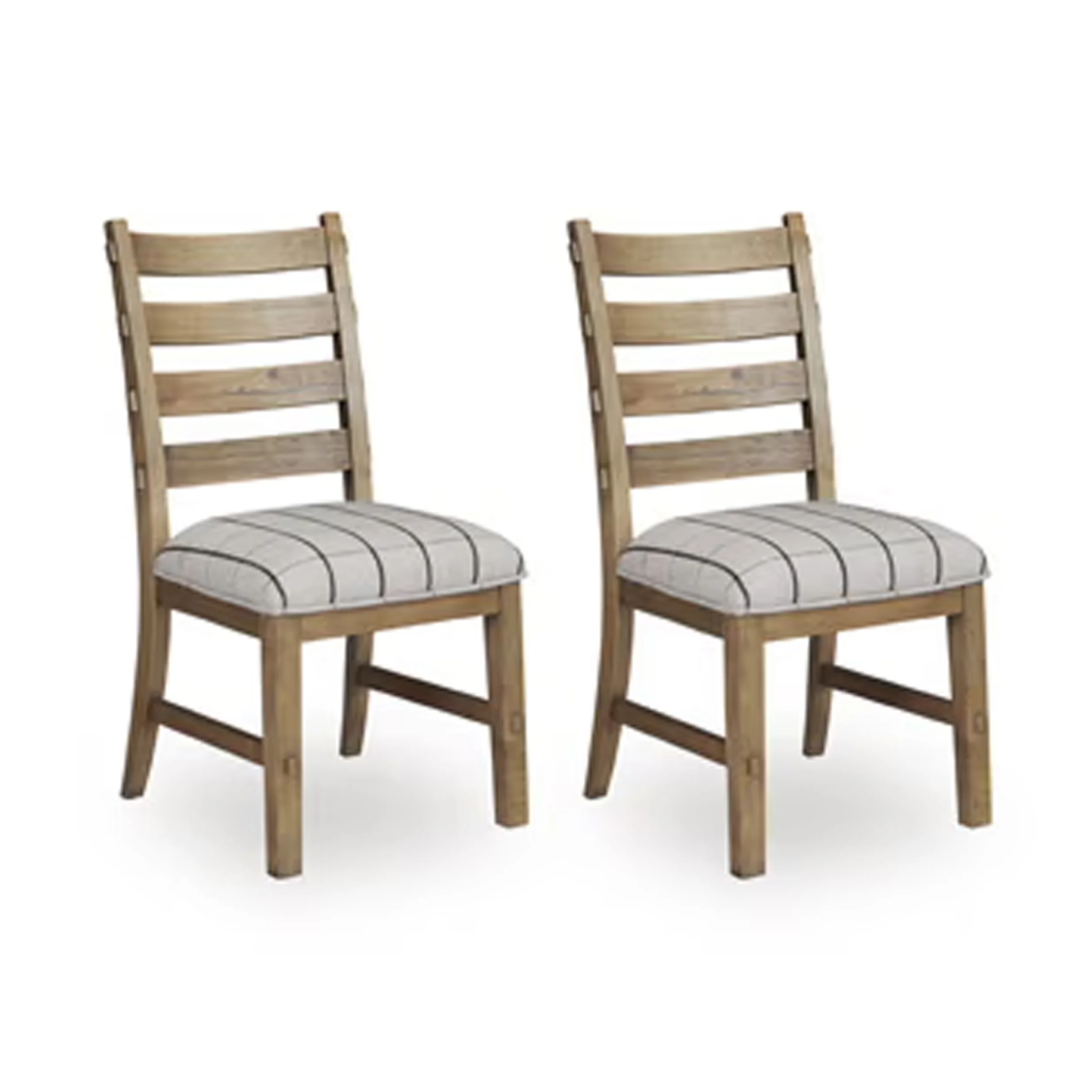 Ridgester - Dining Upholstered Side Chair (Set of 2) - Light Brown
