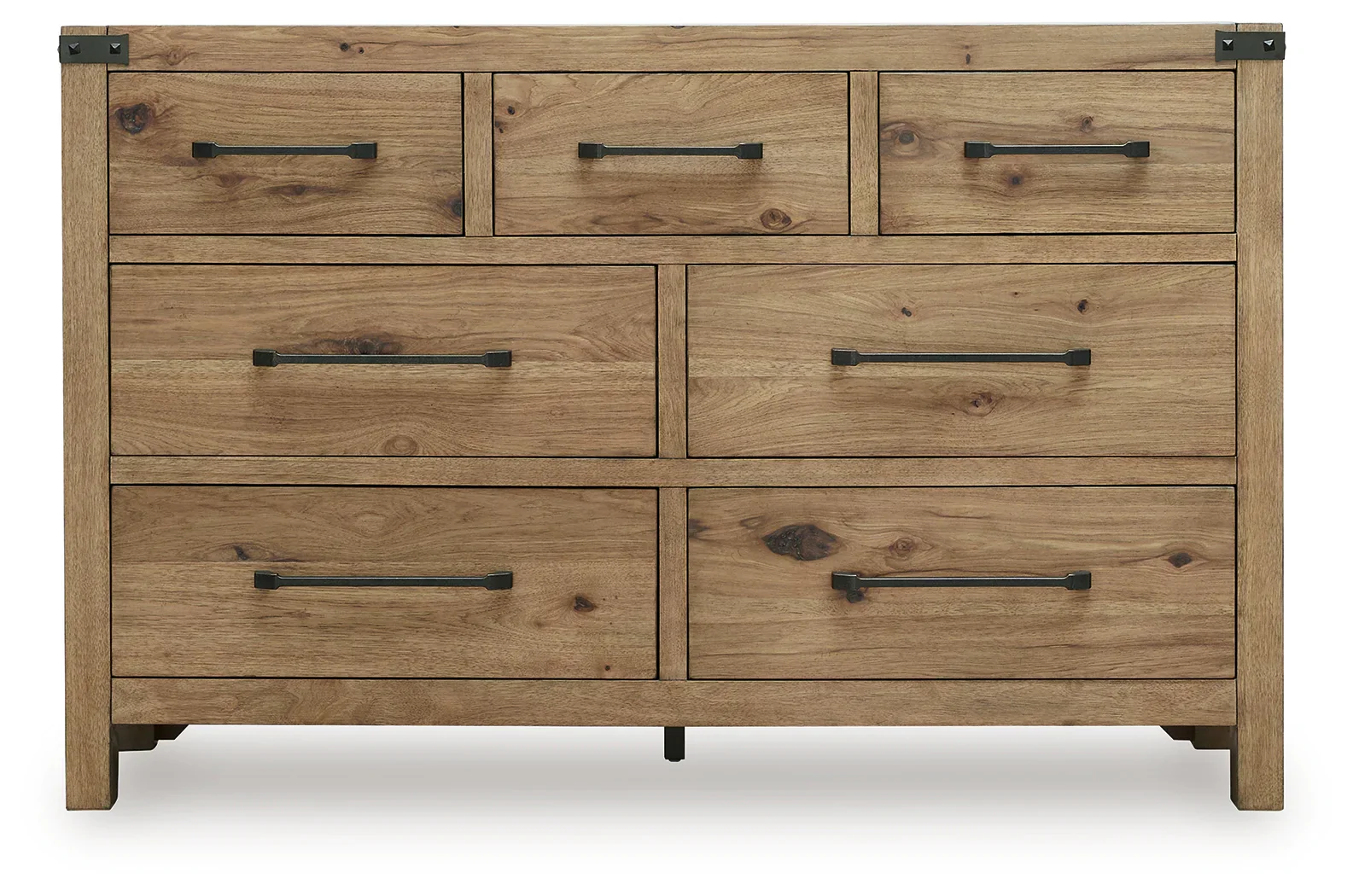 Ridgester - Dresser - Light Brown - Image 2