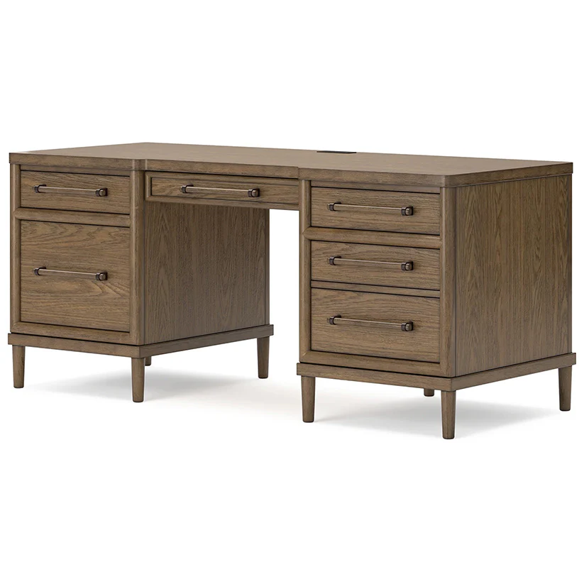 Roanhowe - Brown - Home Office Desk