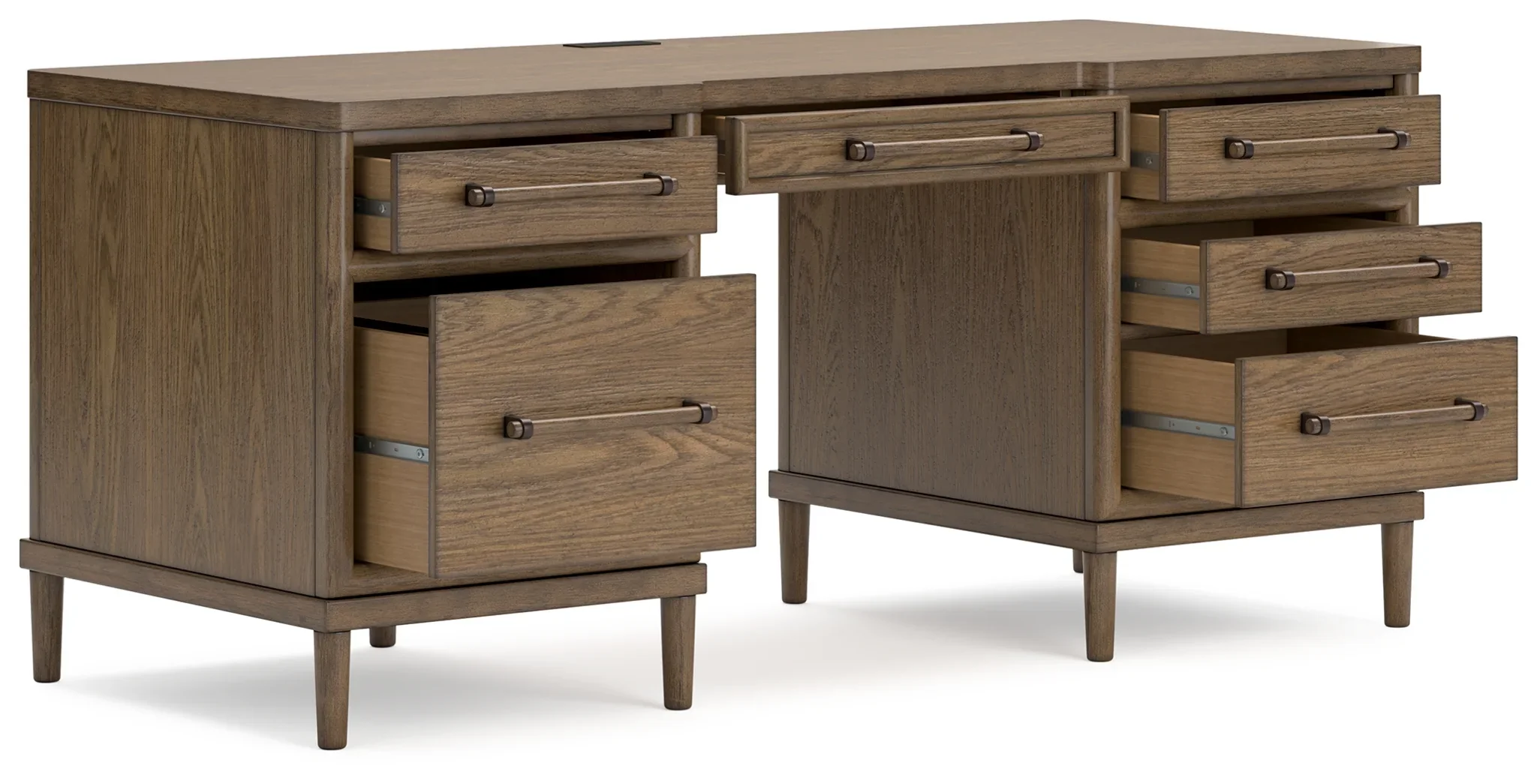 Roanhowe - Brown - Home Office Desk - Image 4