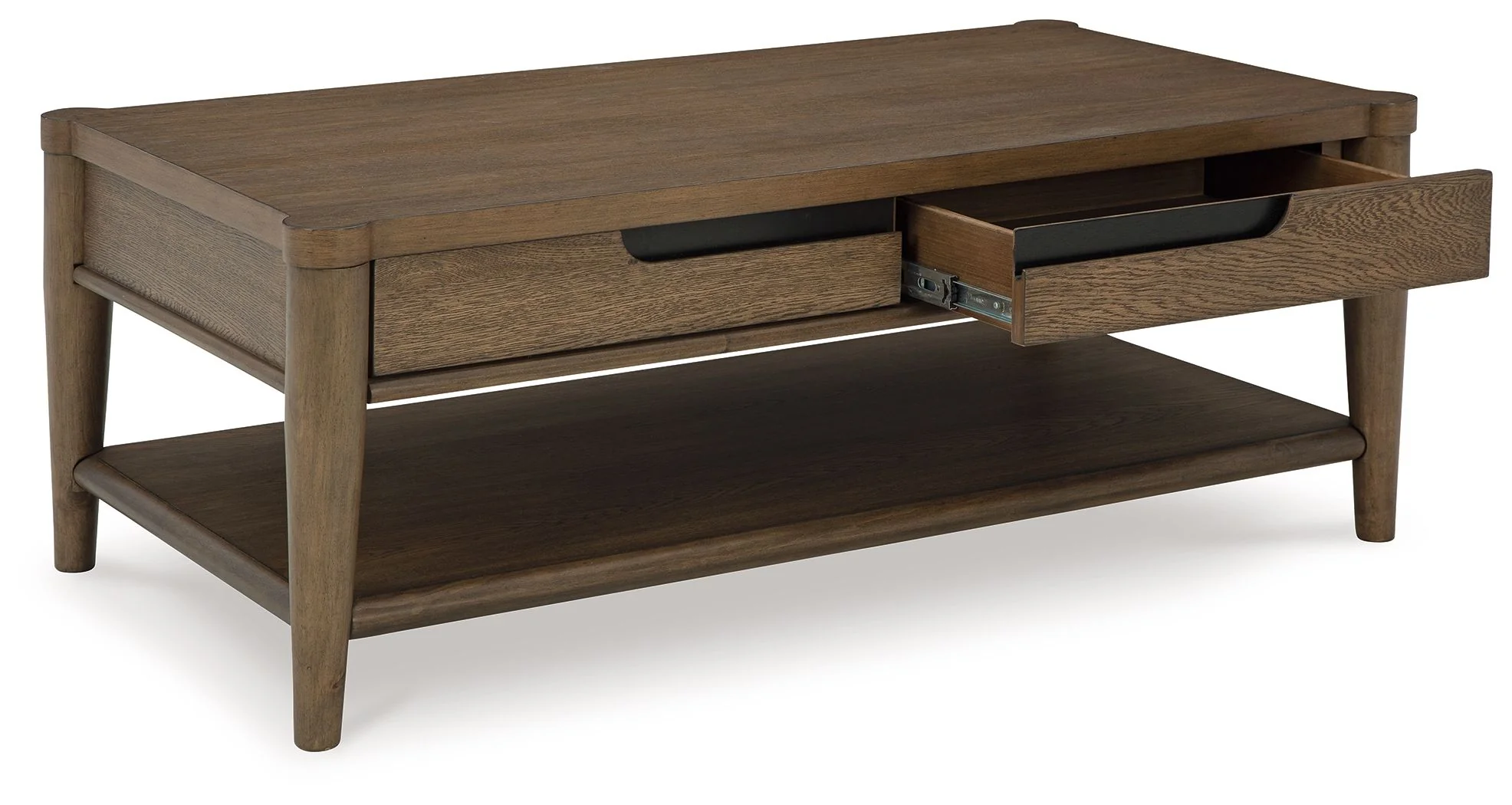 Roanhowe - Brown - Rectangular Cocktail Table - Image 3