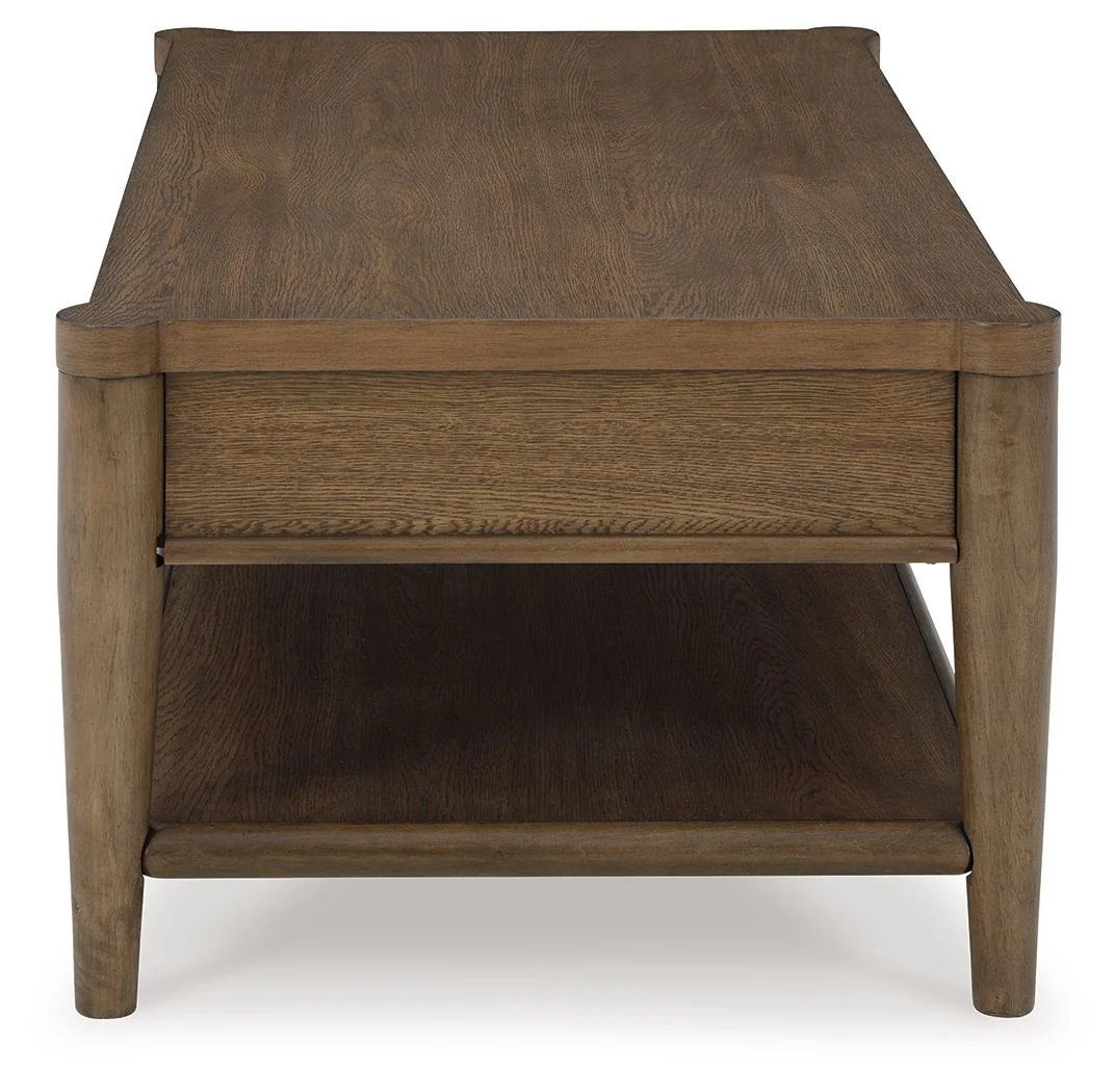 Roanhowe - Brown - Rectangular Cocktail Table - Image 5