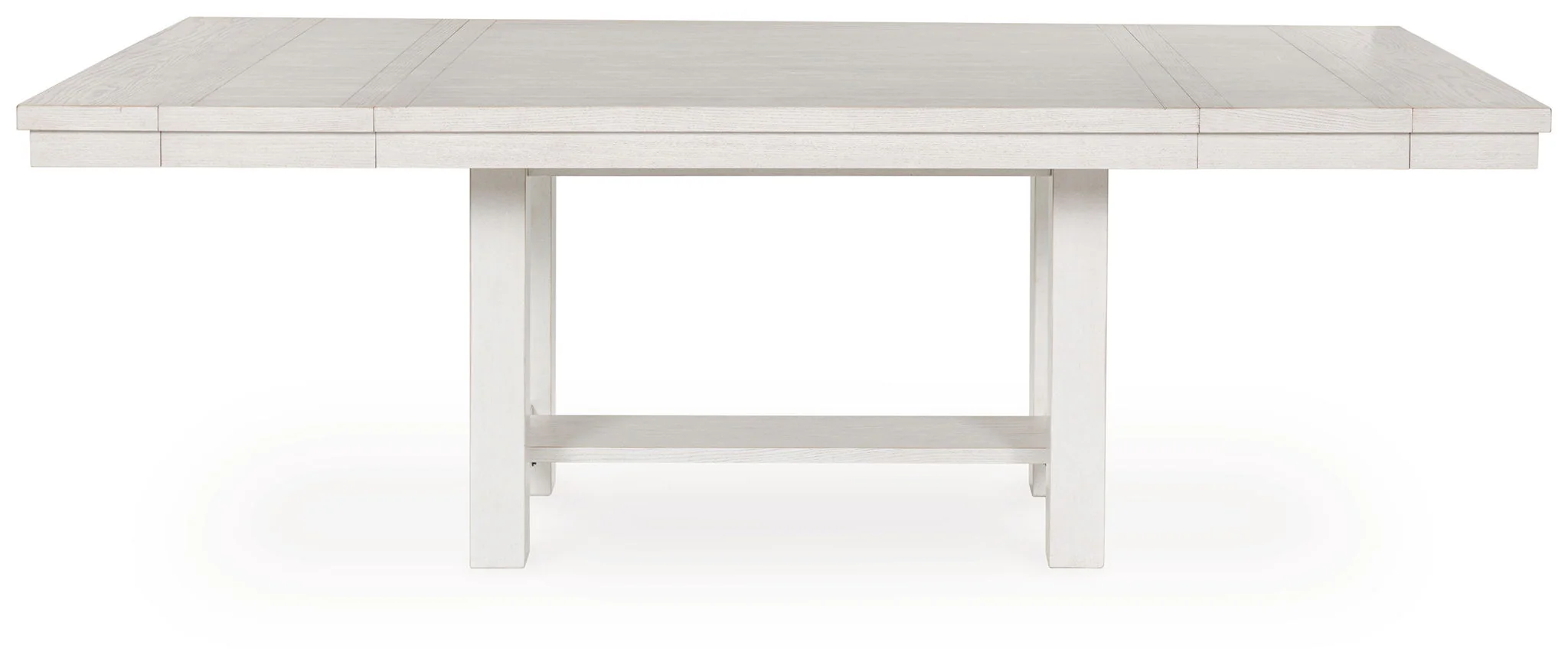 Robbinsdale - Antique White - 7 Pc. - Rectangular Dining Room Extension Table, 6 Upholstered Side Chairs - Image 3