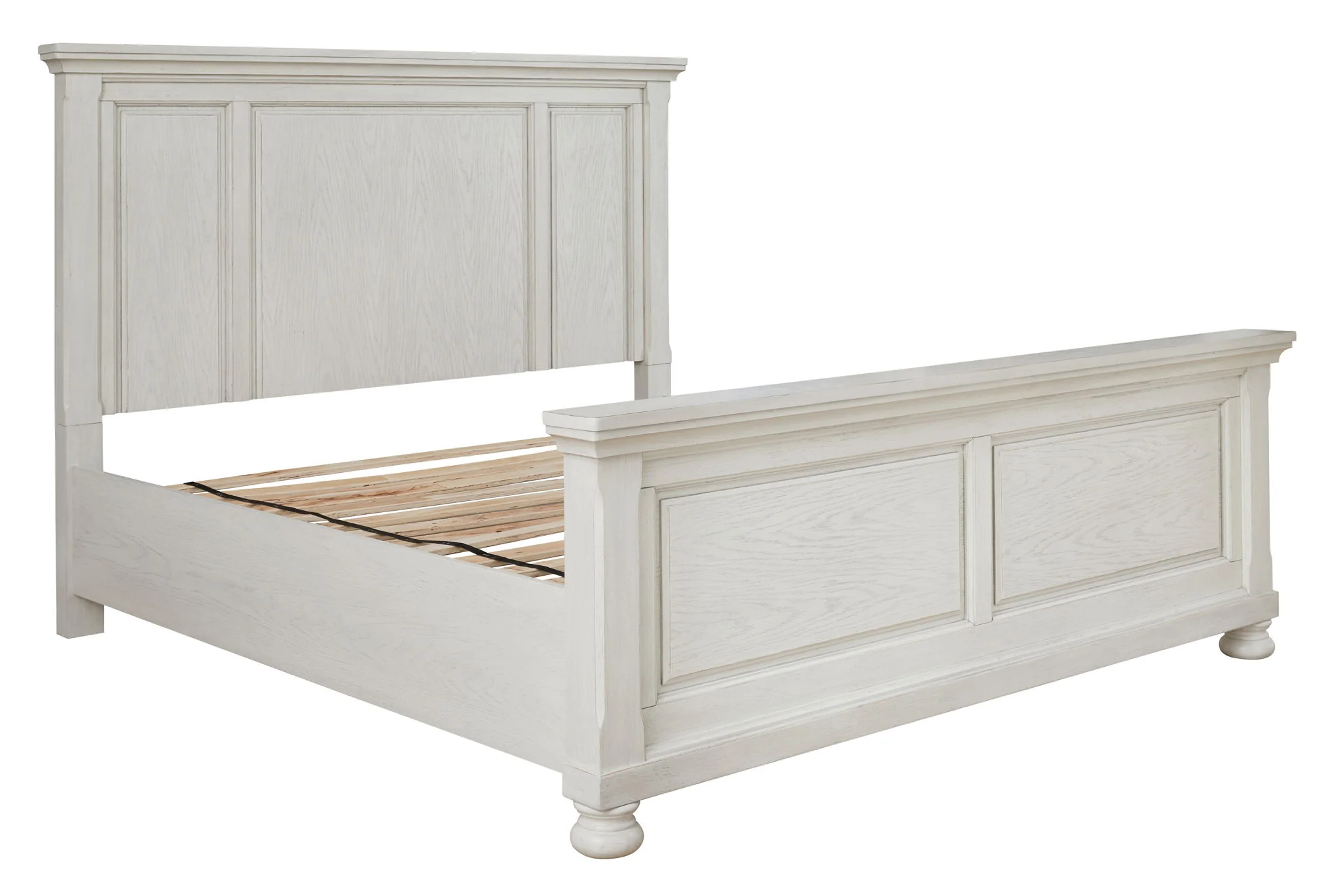 Robbinsdale - Antique White - California King Panel Bed - Image 3
