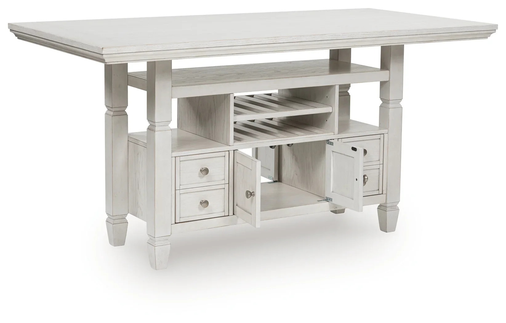 Robbinsdale - Antique White - Counter Height Dining Table - Image 4