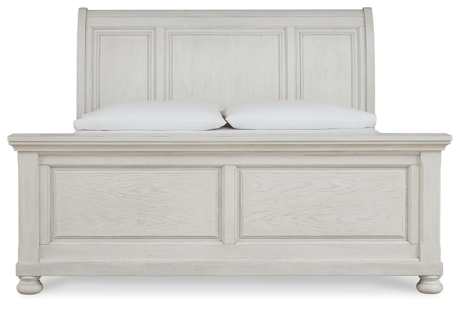 Robbinsdale - Antique White - Queen Sleigh Bed - Image 3