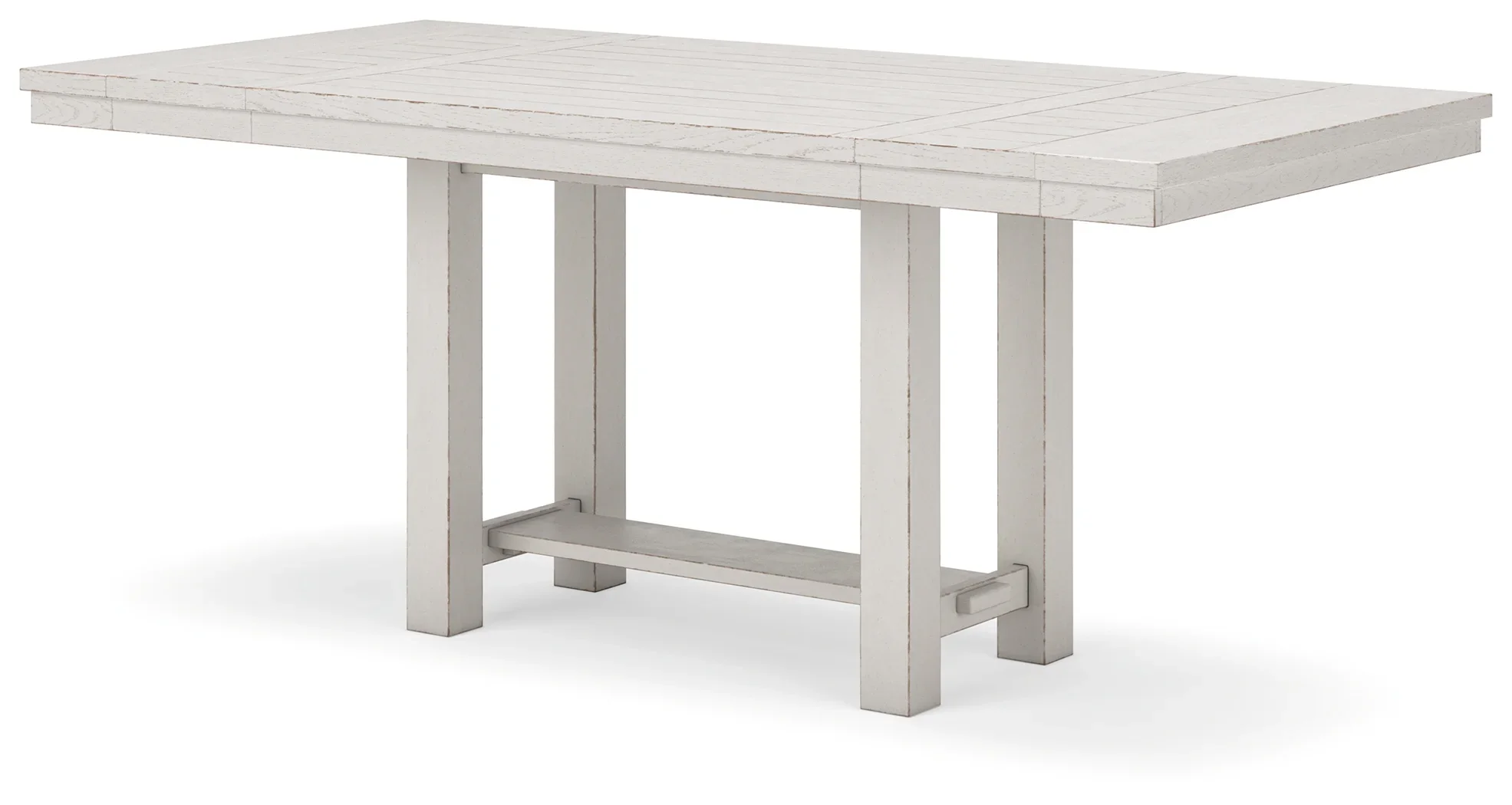 Robbinsdale - Antique White - Rectangular Counter Height Dining Extension Table - Image 3