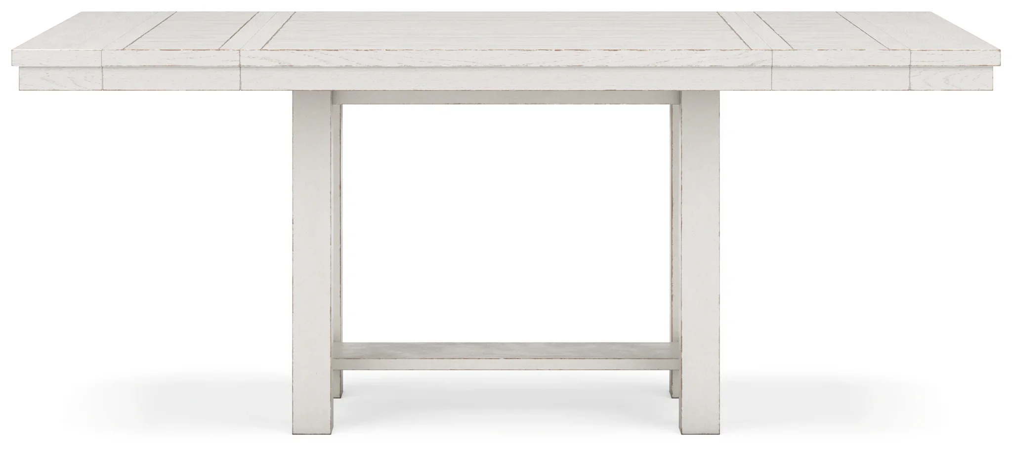 Robbinsdale - Antique White - Rectangular Counter Height Dining Extension Table - Image 5