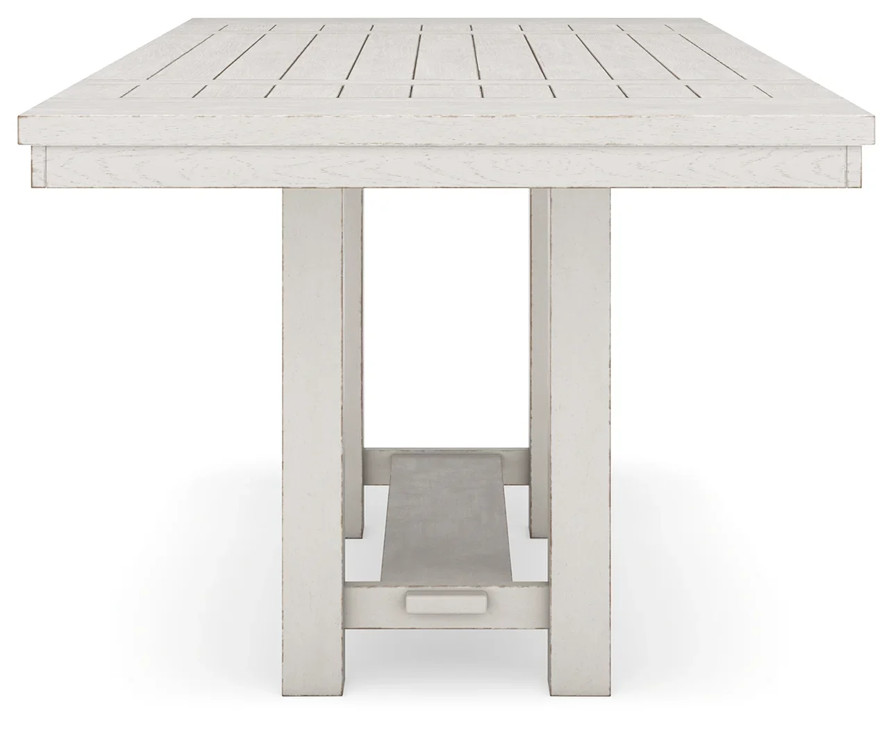 Robbinsdale - Antique White - Rectangular Counter Height Dining Extension Table - Image 8