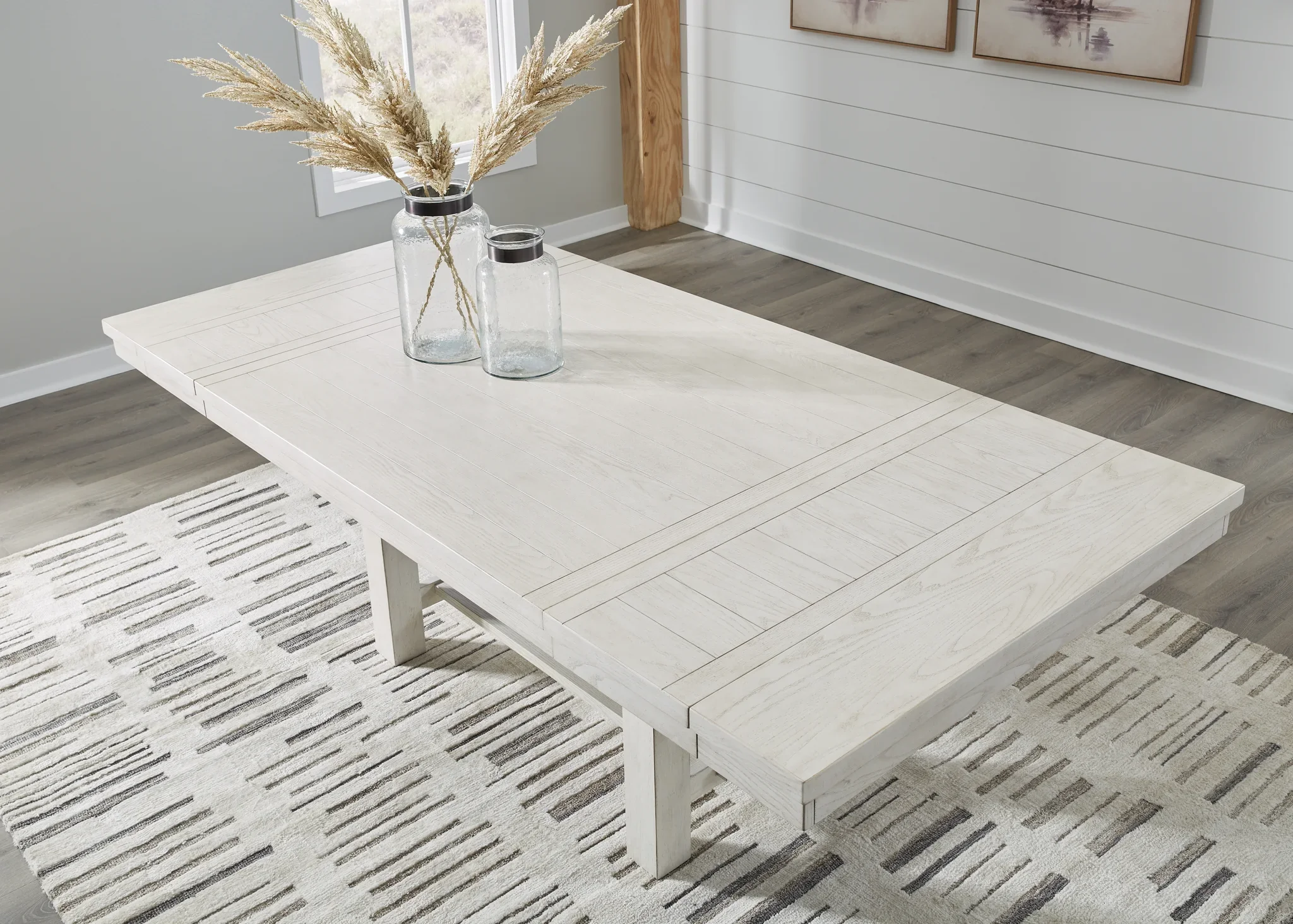 Robbinsdale - Antique White - Rectangular Dining Room Extension Table - Image 7