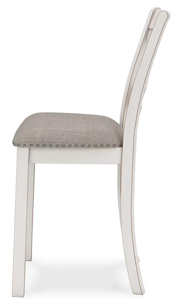 Robbinsdale - Antique White - Upholstered Barstool (Set of 2) - Image 6