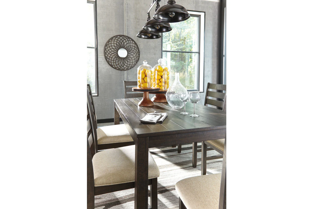 Rokane - Brown - Dining Room Table Set (Set of 7) - Image 3