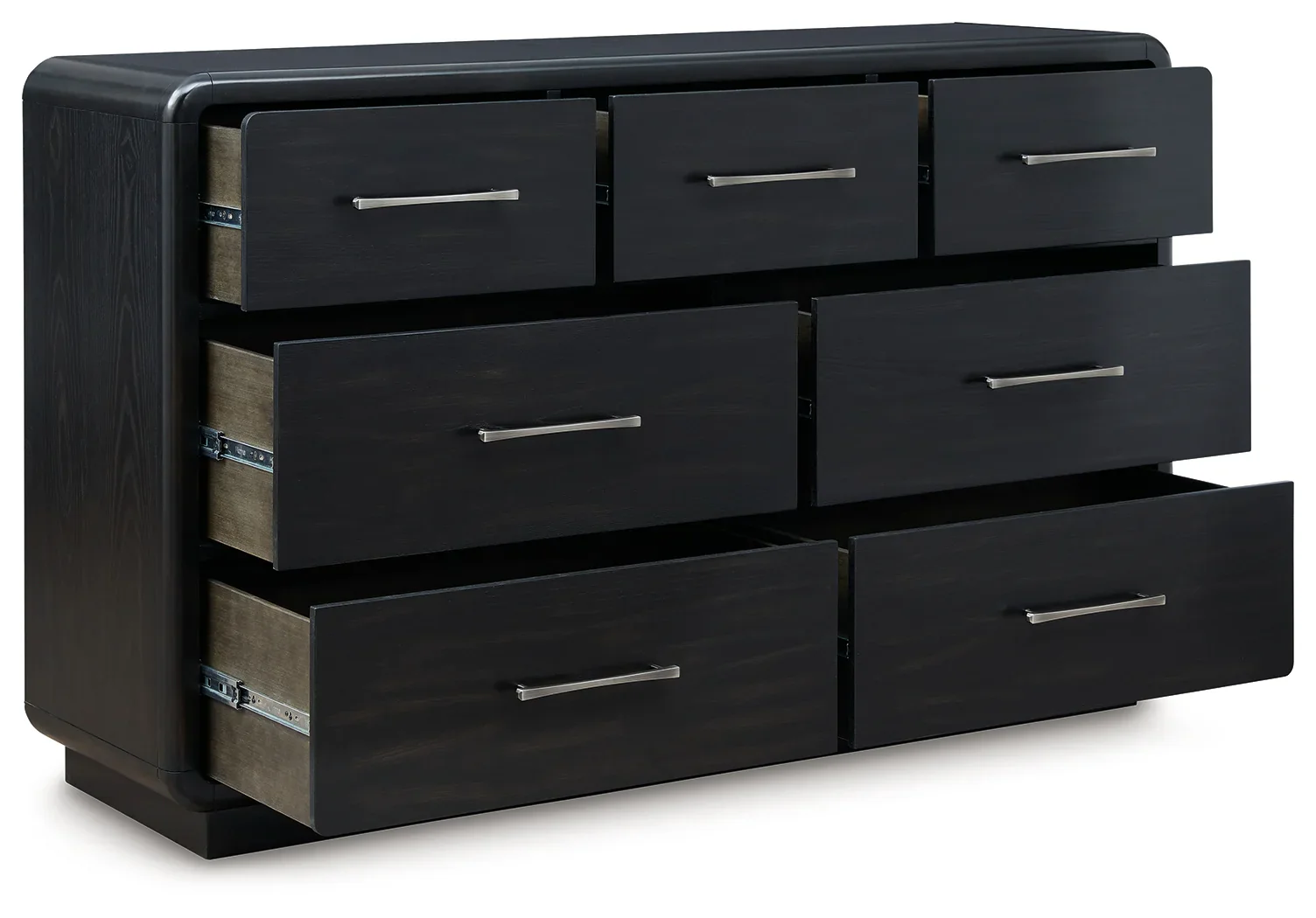 Rowanbeck - Black - Dresser - Image 3