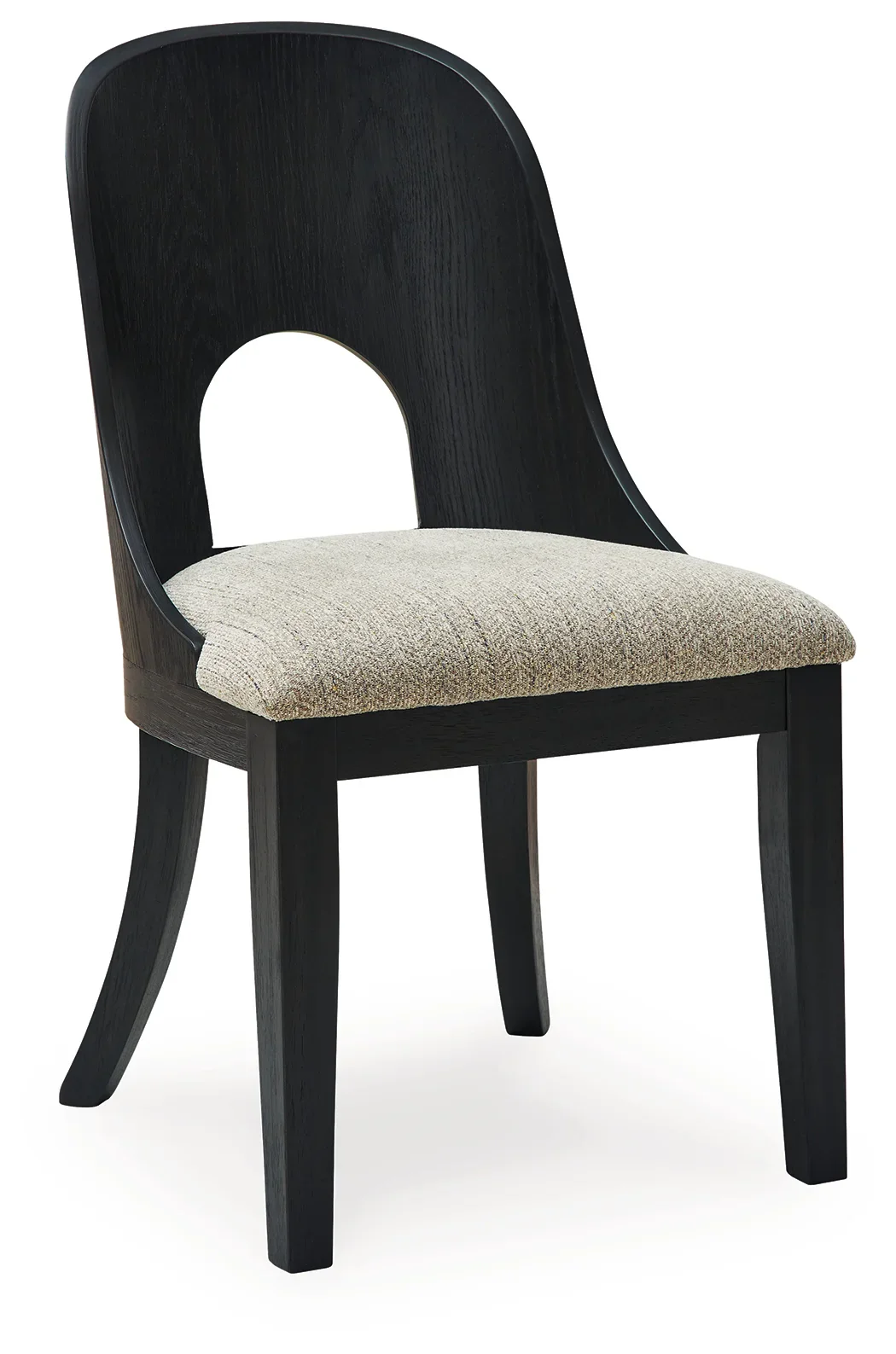 Rowanbeck - Gray / Black - Dining Upholstered Side Chair (Set of 2) - Image 3