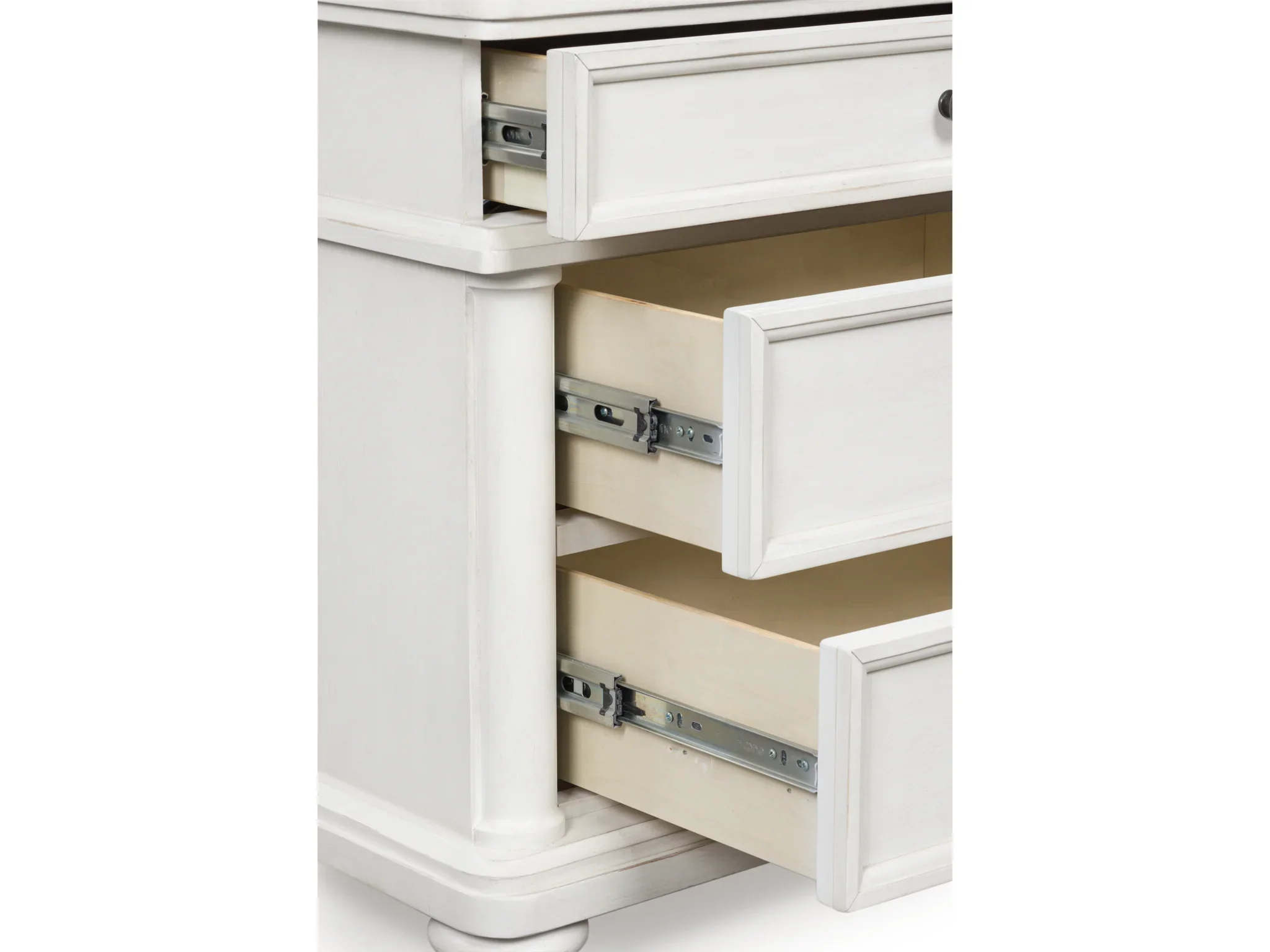 Rowlenstown - Antique White - Dresser And Mirror - Image 4