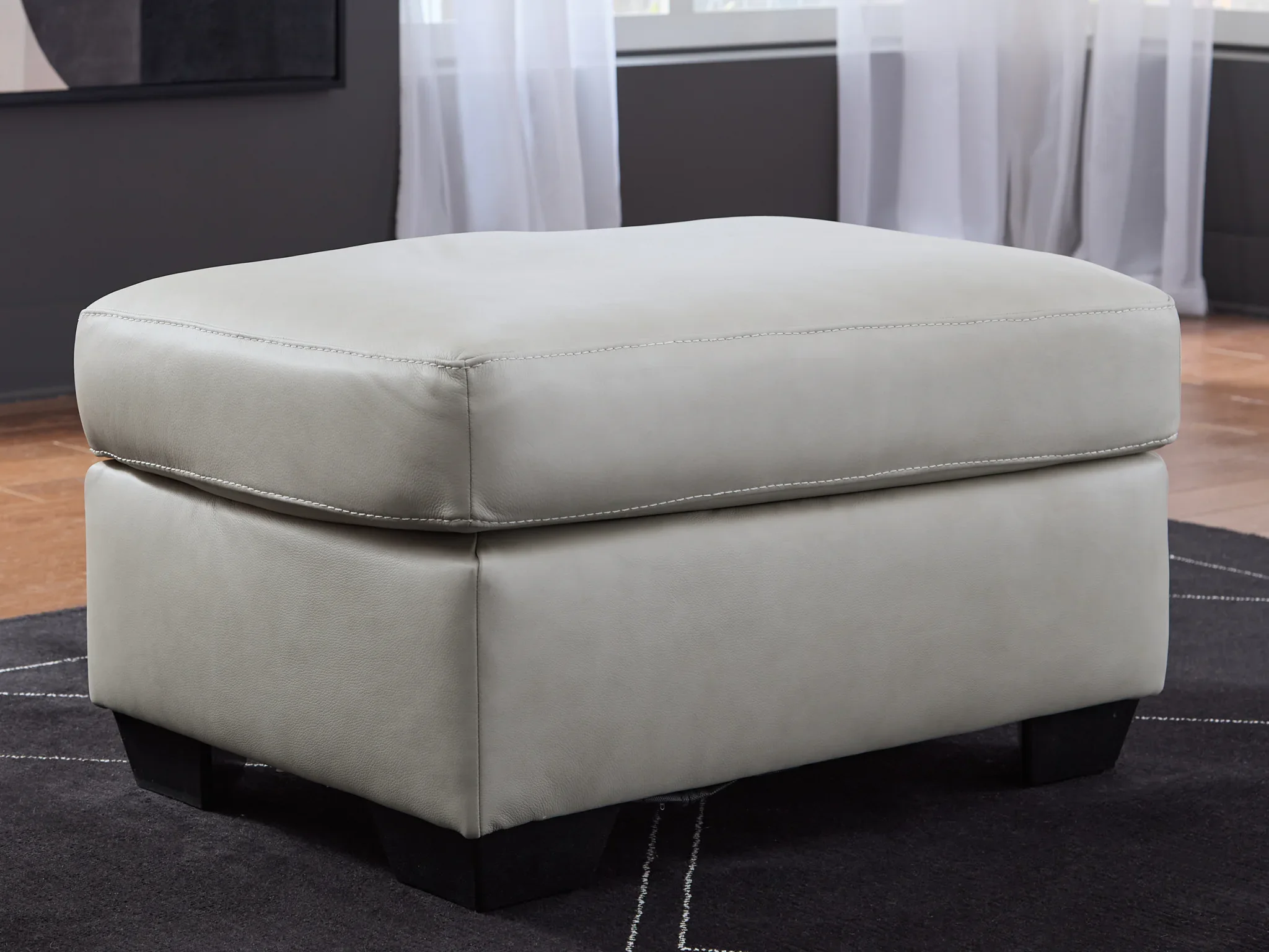 Santorine - Bone - Ottoman - Image 2