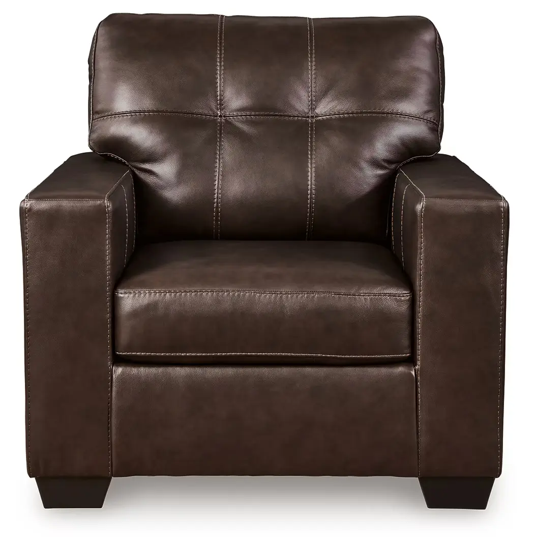 Santorine - Dark Brown - 2 Pc. - Chair, Ottoman - Image 3