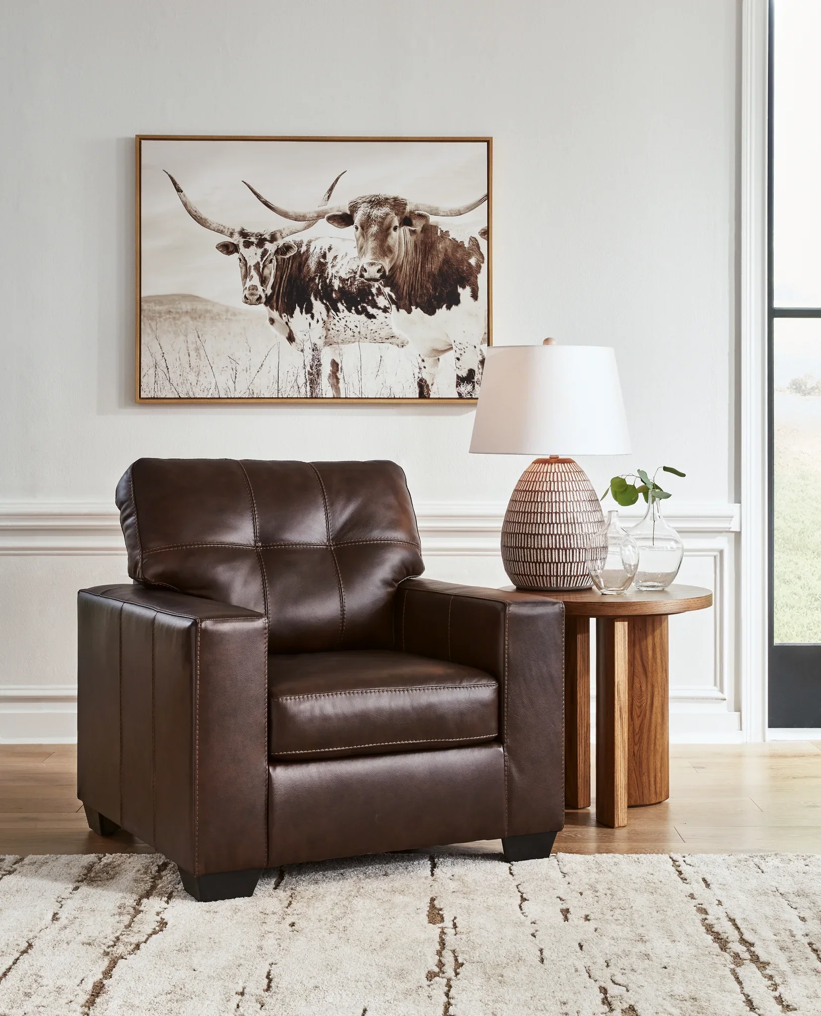 Santorine - Dark Brown - Chair - Image 2