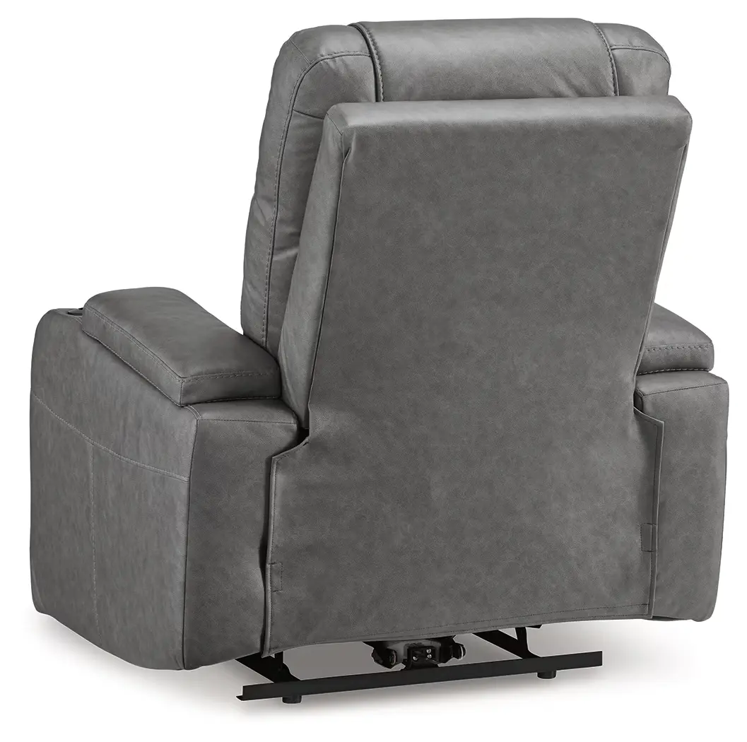 Schooner Rocks - Slate - Power Recliner / Adj Headrest - Image 6