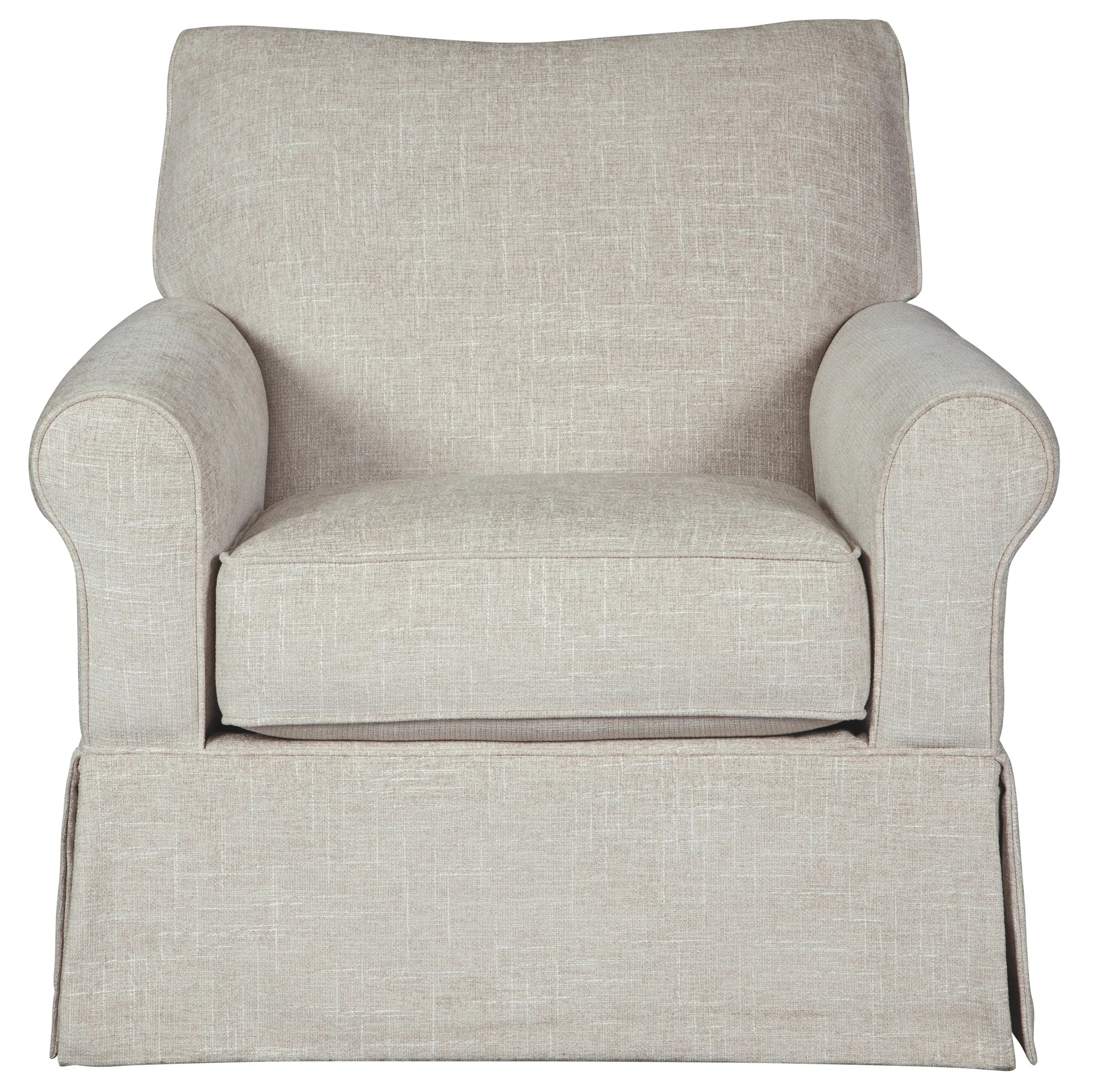 Searcy - Quartz - Swivel Glider Accent Chair - Image 3