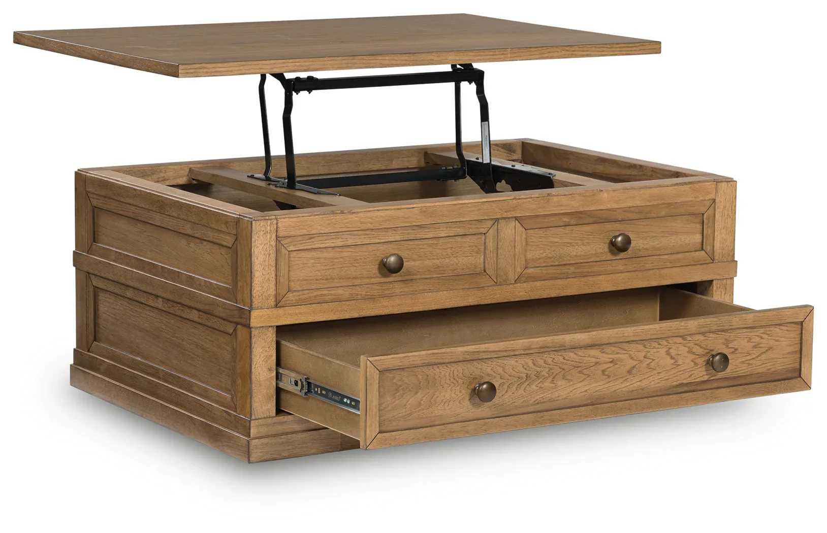 Sharlance - Light Brown - Lift Top Cocktail Table - Image 3