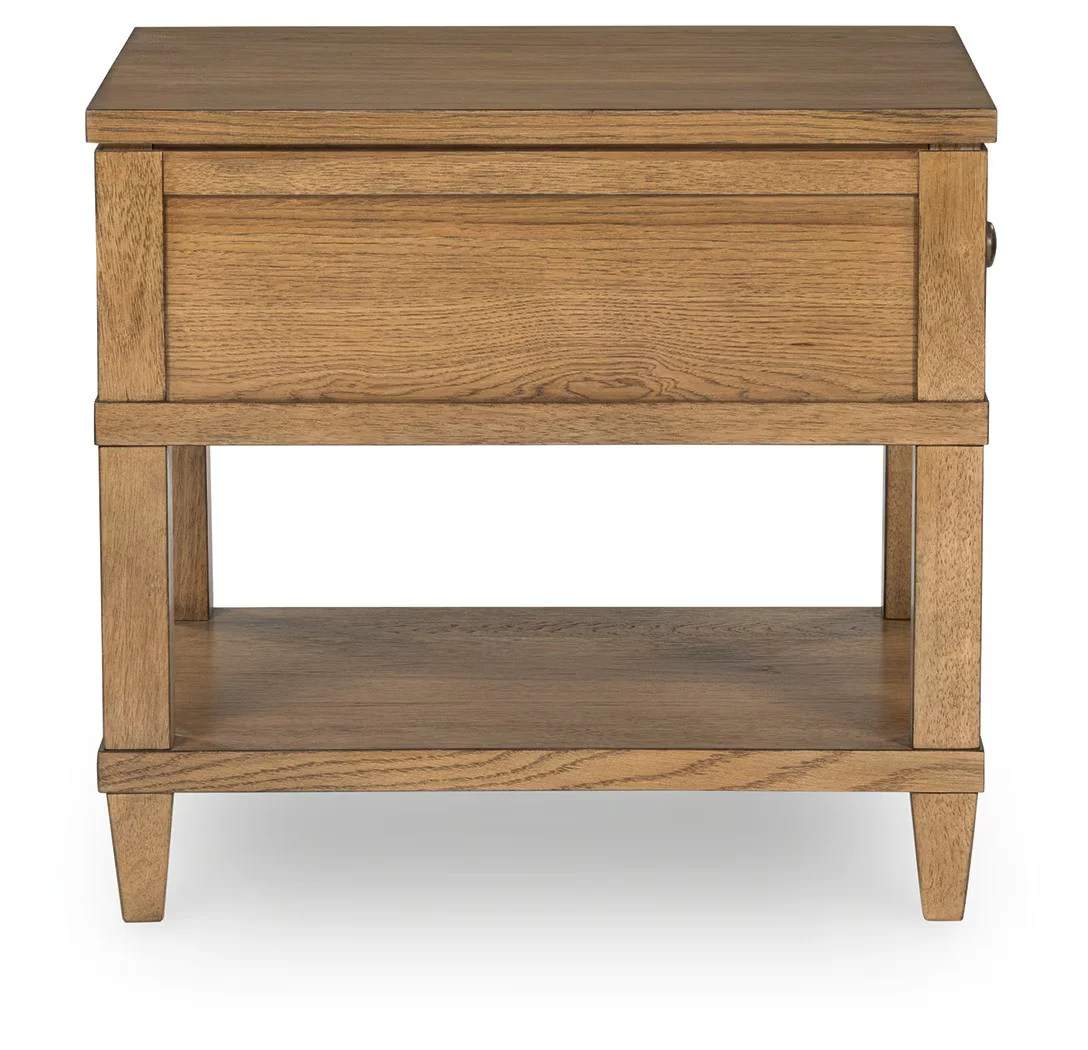 Sharlance - Light Brown - Rectangular End Table - Image 5