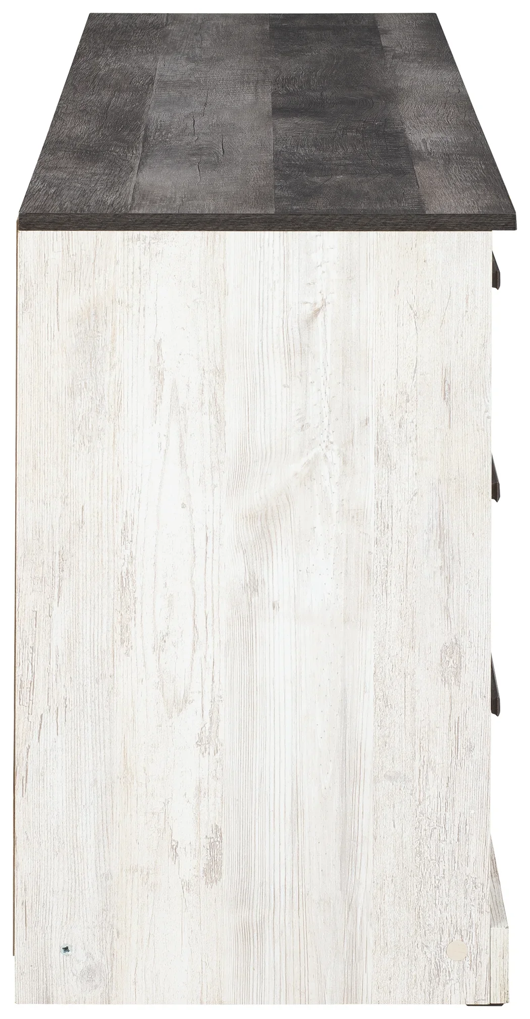 Shawburn - White / Black / Gray - Six Drawer Dresser - Image 7