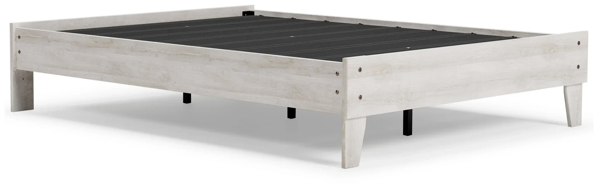 Shawburn - Whitewash - Full Platform Bed - Image 2
