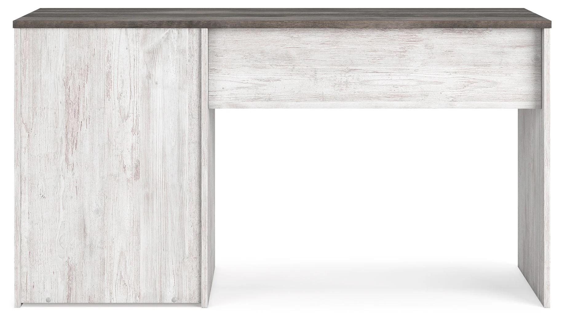 Shawburn - White / Dark Charcoal Gray - Home Office Desk - Image 5
