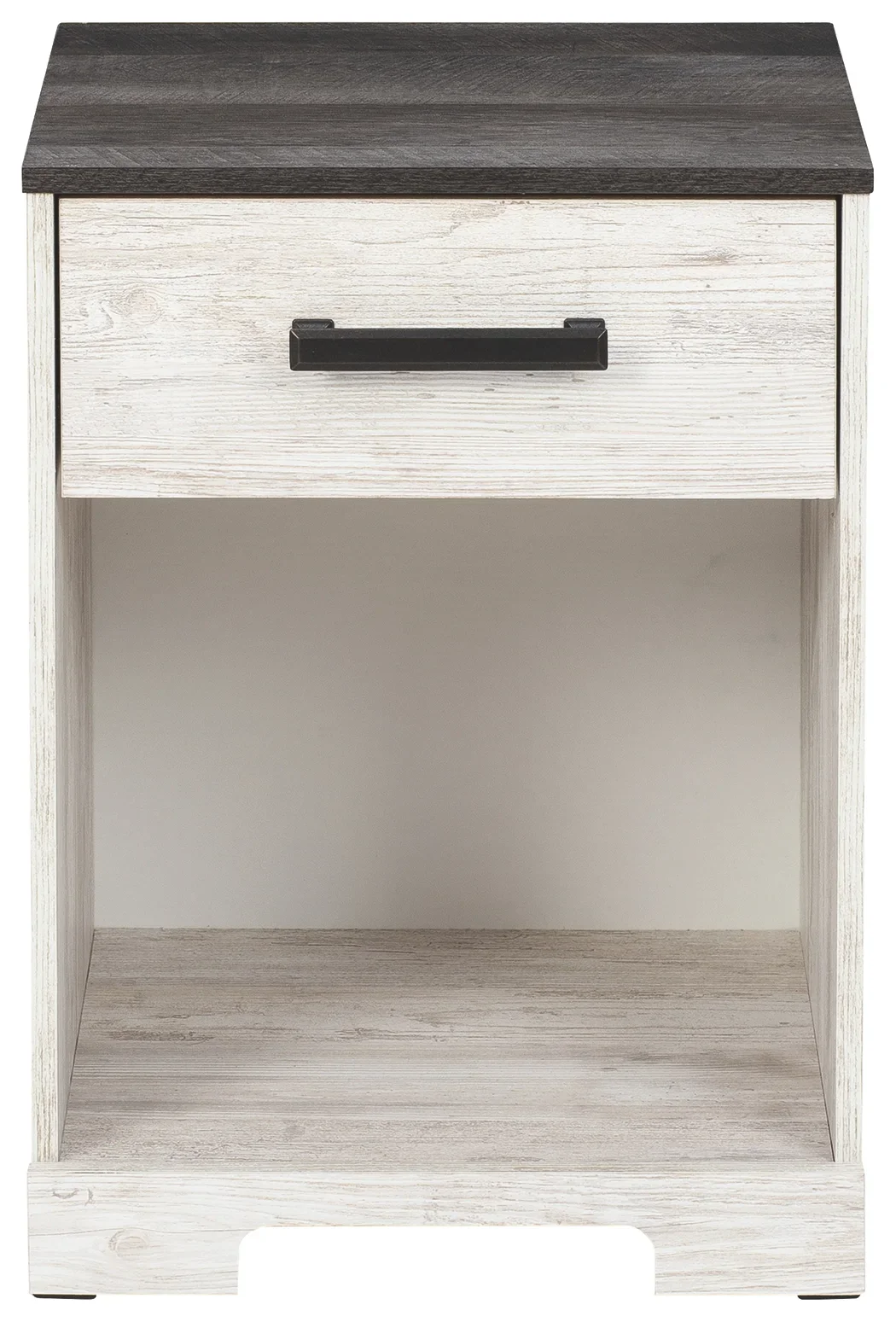 Shawburn - Whitewash / Charcoal Gray - One Drawer Night Stand - Image 5