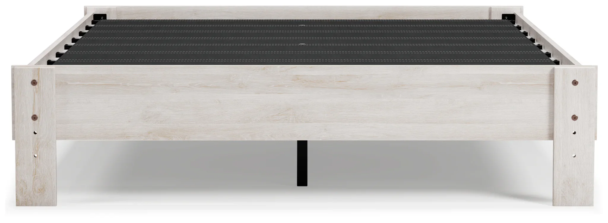 Shawburn - Whitewash - Queen Platform Bed - Image 12