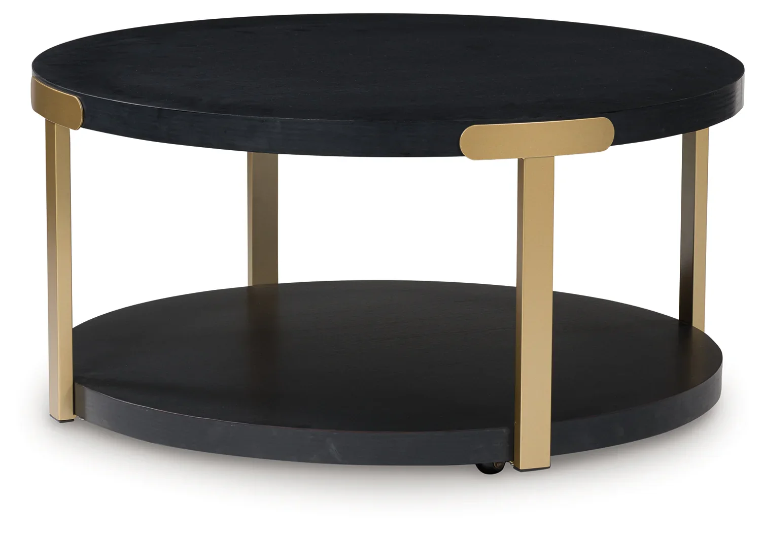 Shylore - Black / Brass Finish - Occasional Table Set (Set of 3) - Image 3