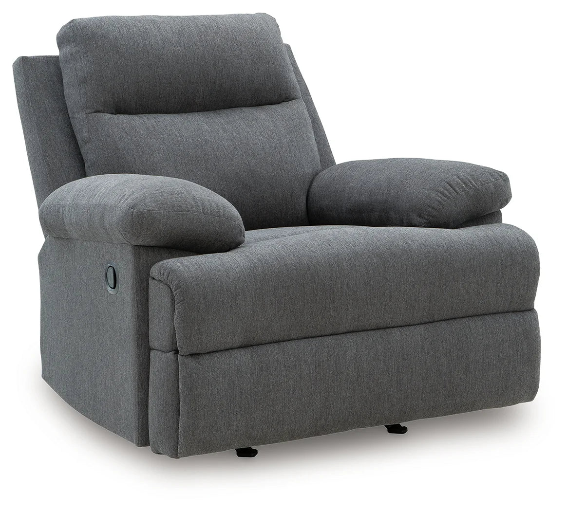 Side-Swipe - Charcoal - Rocker Recliner