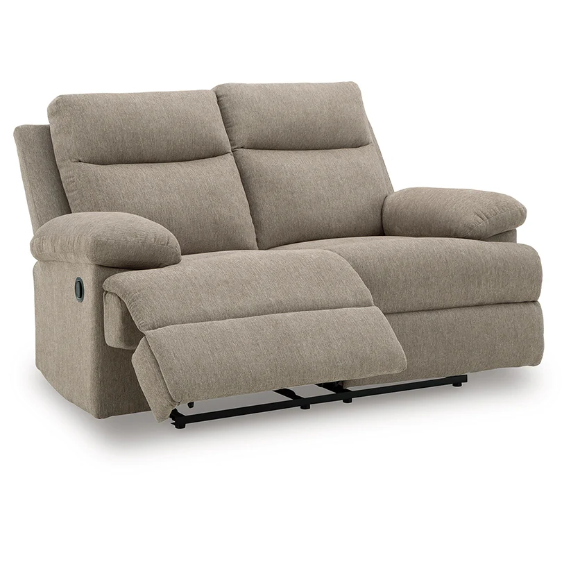Side-Swipe - Mocha - Reclining Loveseat - Image 3