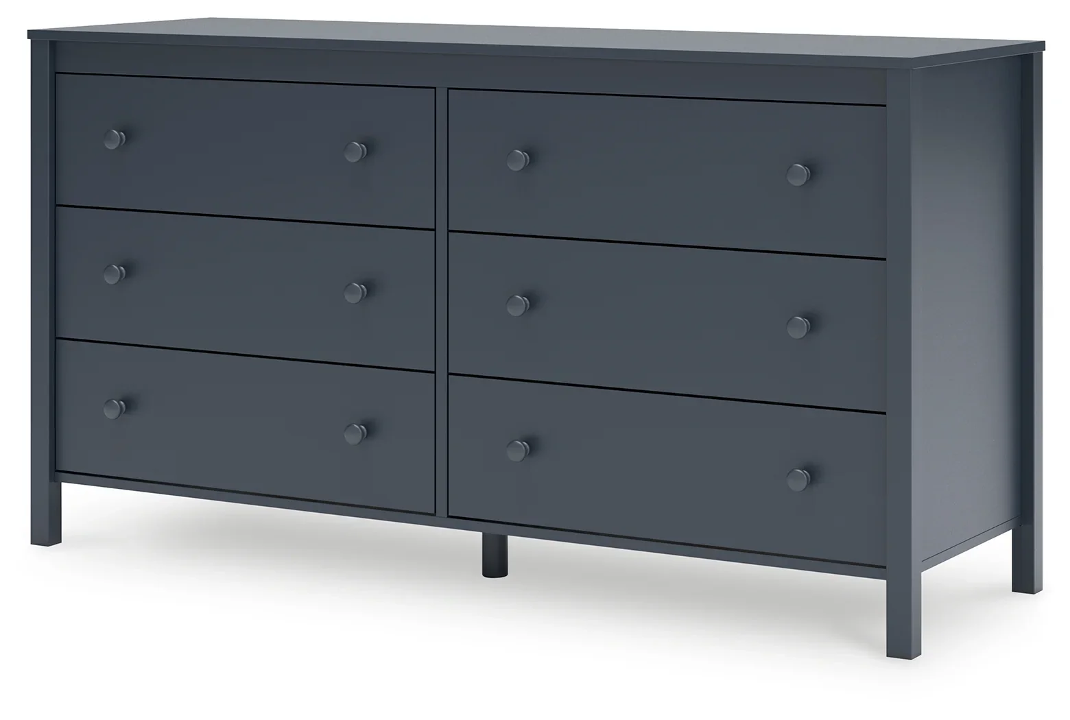 Simmenfort - Navy Blue - Six Drawer Dresser - Image 3