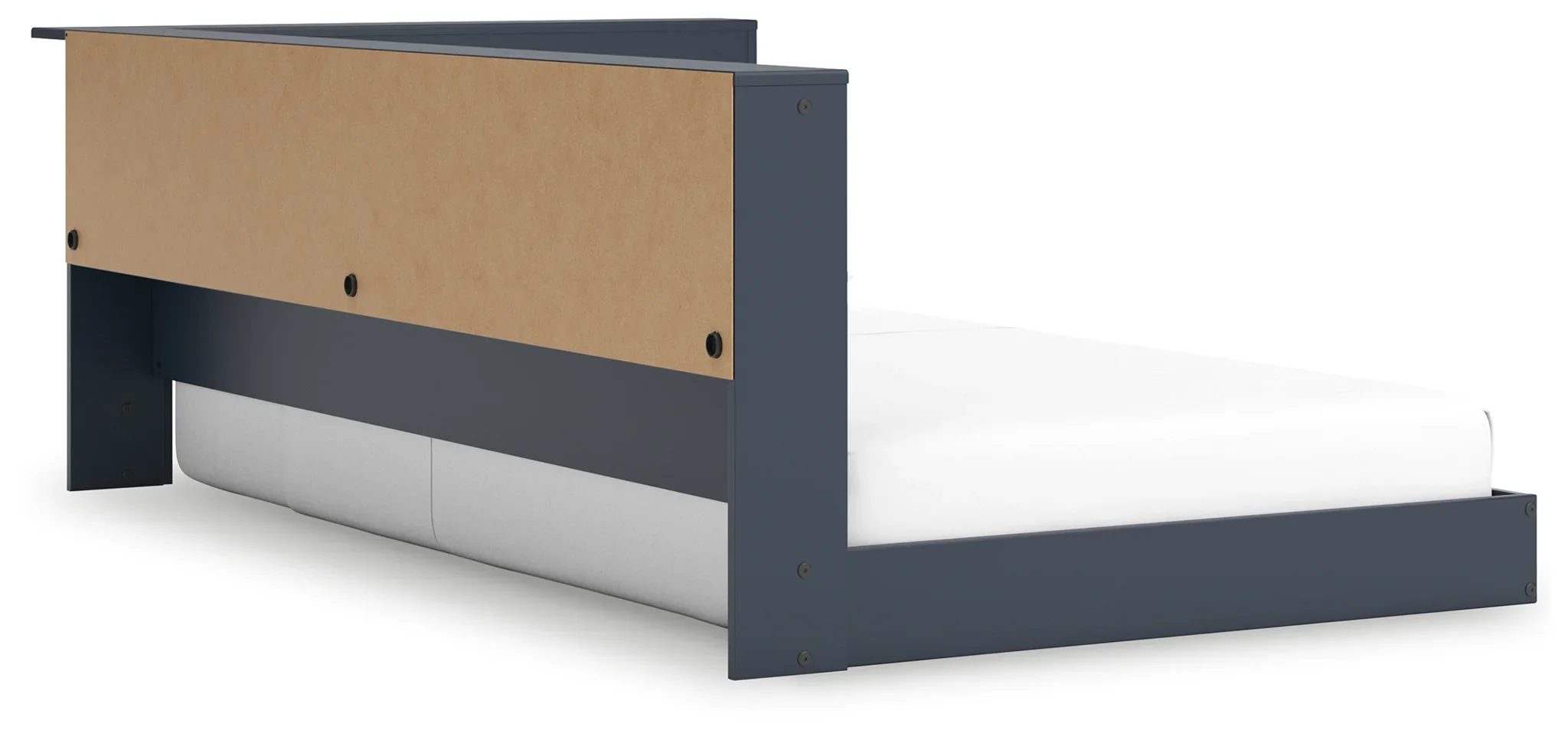Simmenfort - Navy Blue - Twin Bookcase Storage Bed - Image 4