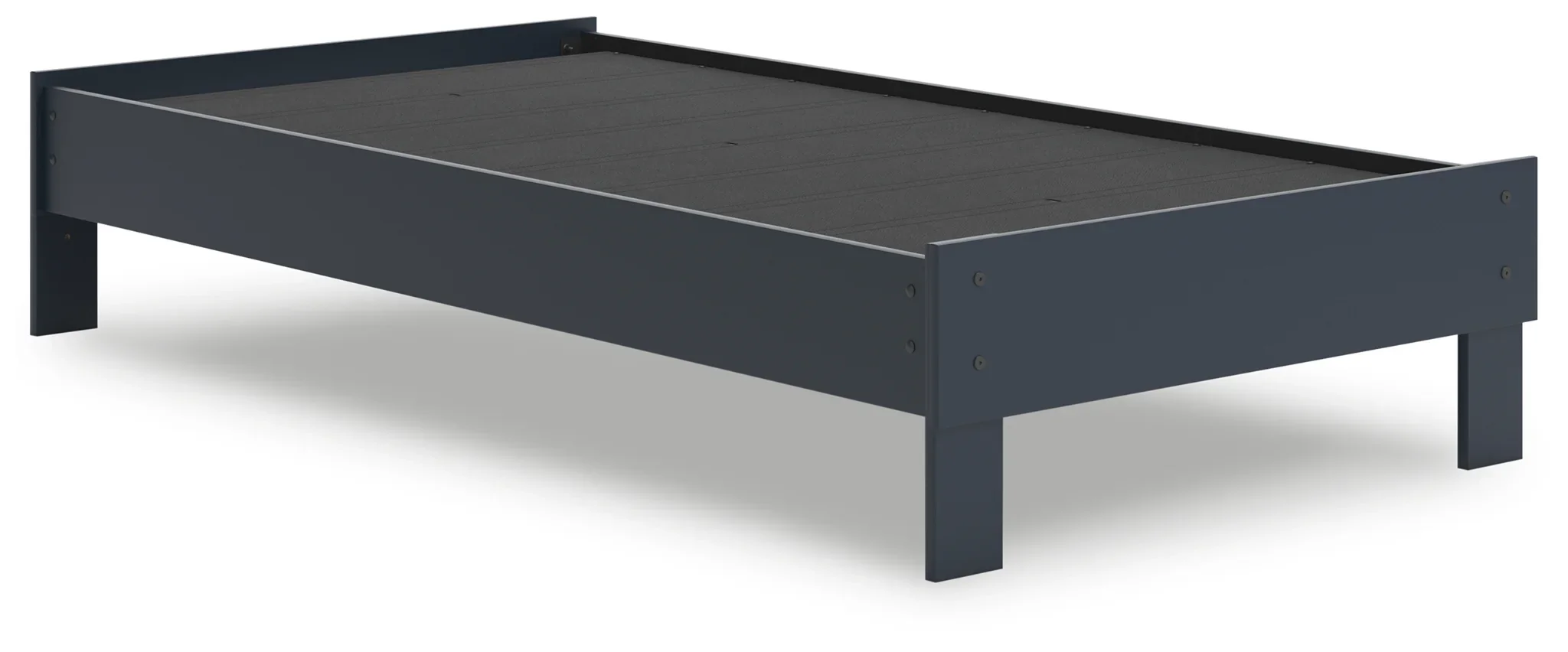Simmenfort - Navy Blue - Twin Platform Bed - Image 4