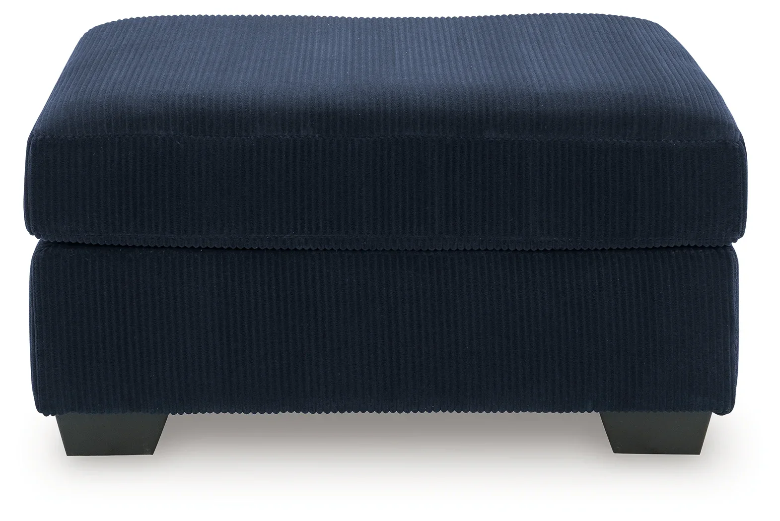 SimpleJoy - Oversized Accent Ottoman - Navy - Image 2