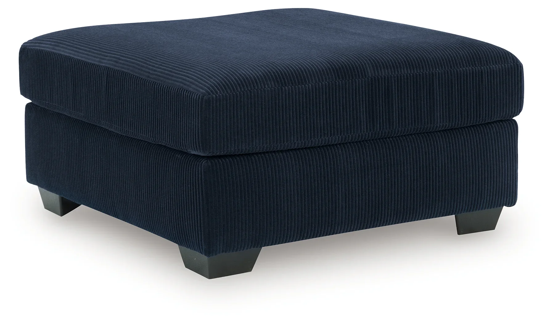 SimpleJoy - Oversized Accent Ottoman - Navy - Image 4