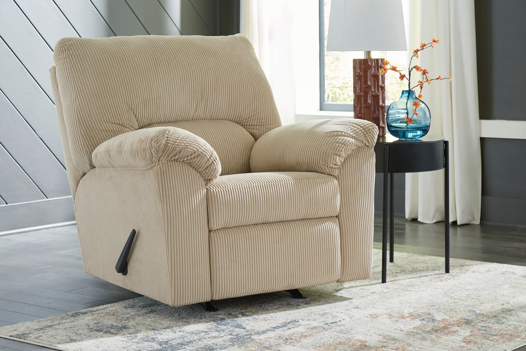 Simplejoy - Sand - Rocker Recliner - Image 2