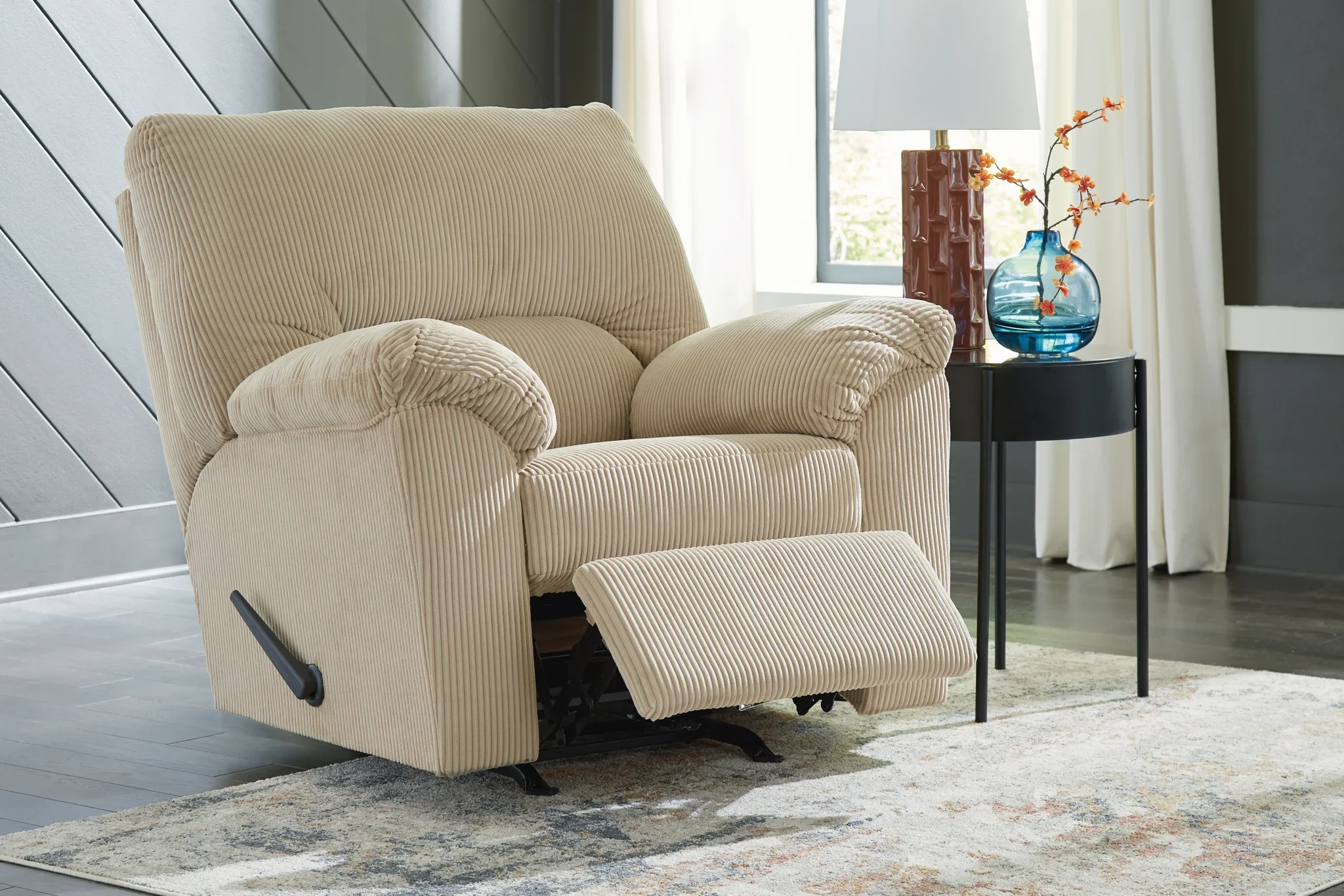 Simplejoy - Sand - Rocker Recliner - Image 8
