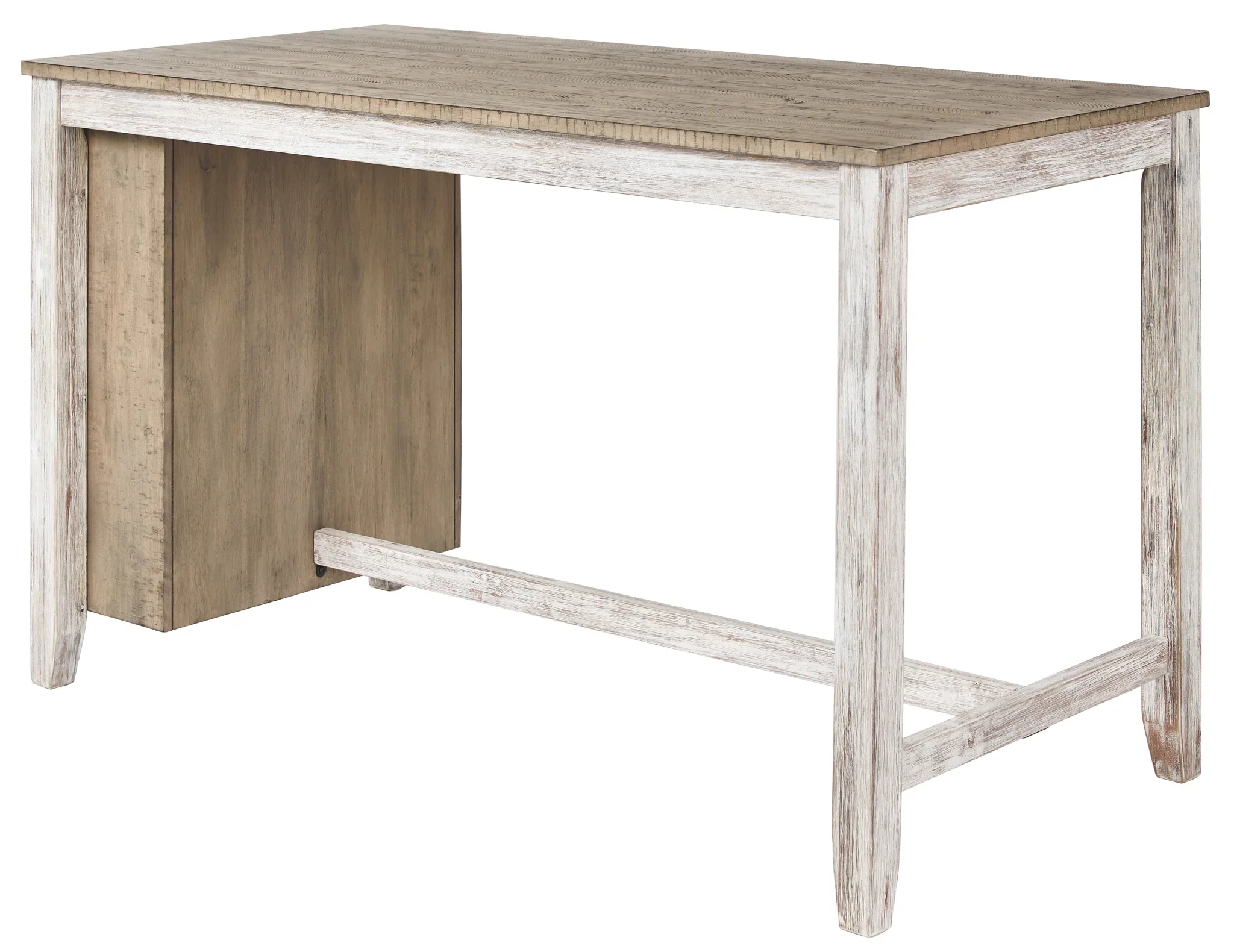 Skempton - White - Rect Counter Table W/Storage - Image 5