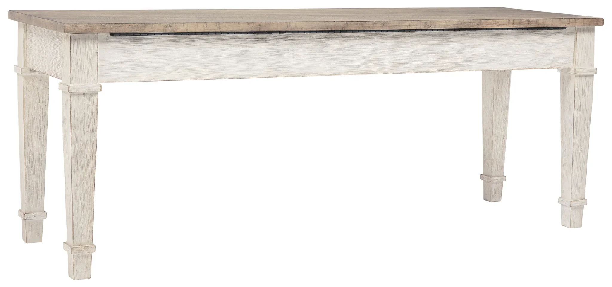 Skempton - White - Storage Bench - Image 7