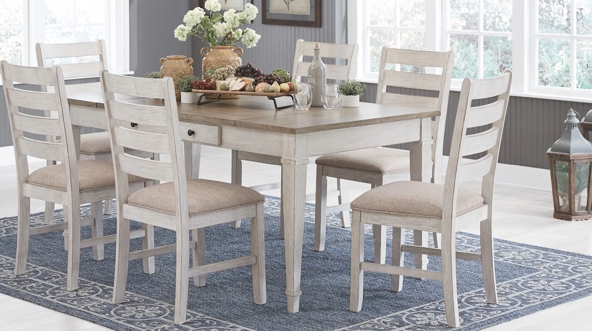 Skempton - White - Upholstered Barstool (Set of 2) - Image 5